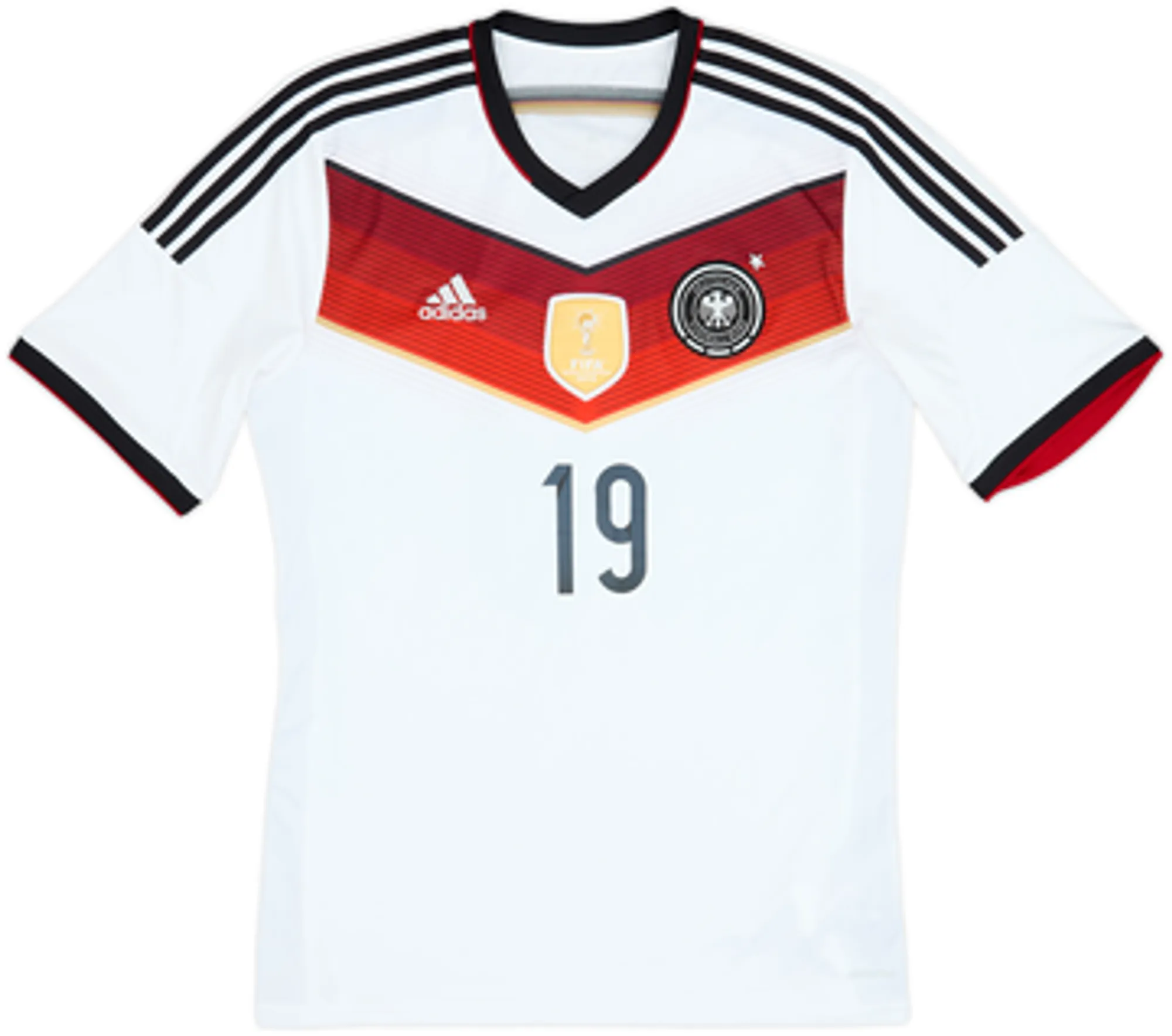 2014-15 Germany Home Shirt Gotze #19 - 4/10 - (L)