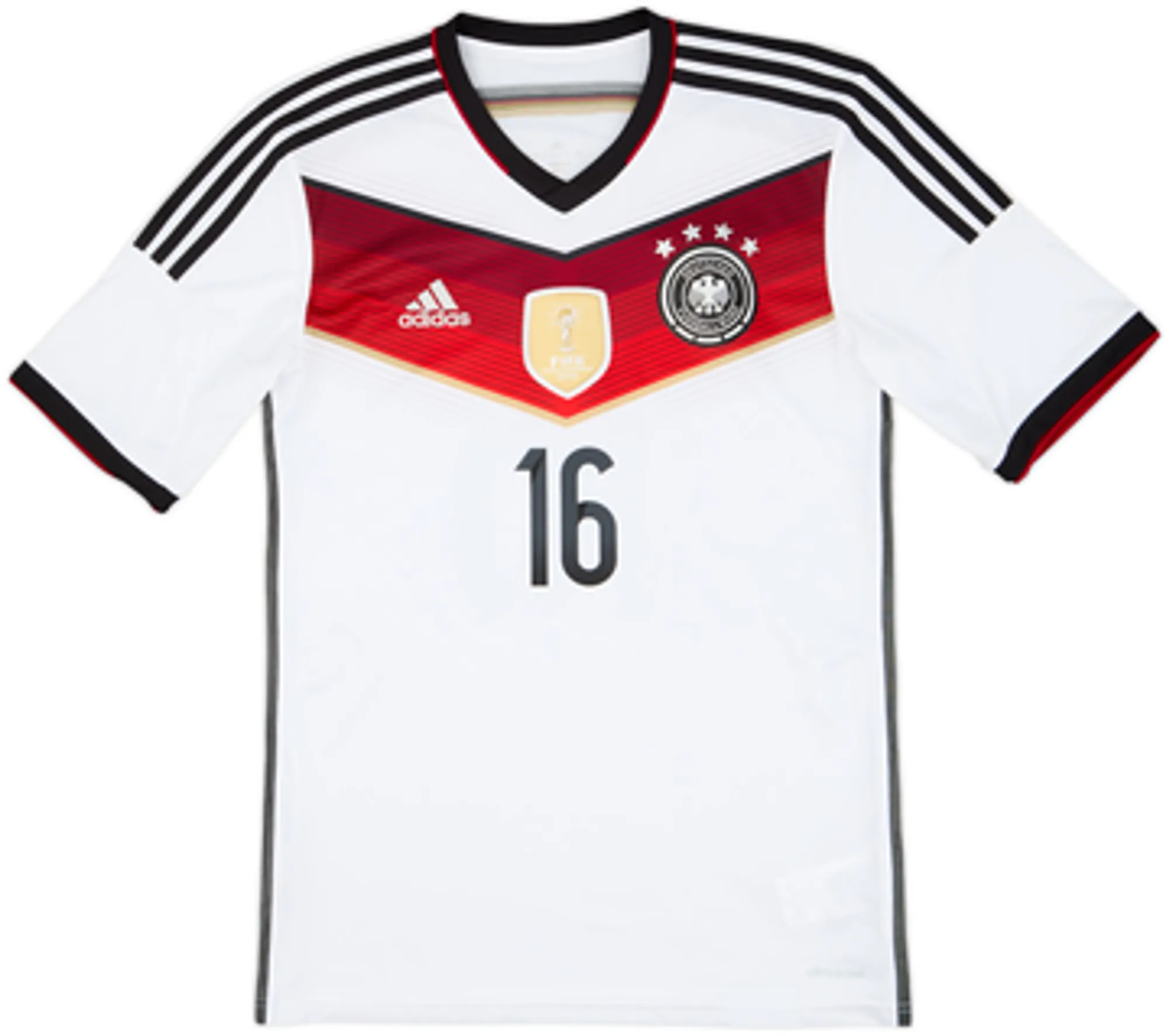 2014-15 Germany Home Shirt Lahm #16EL