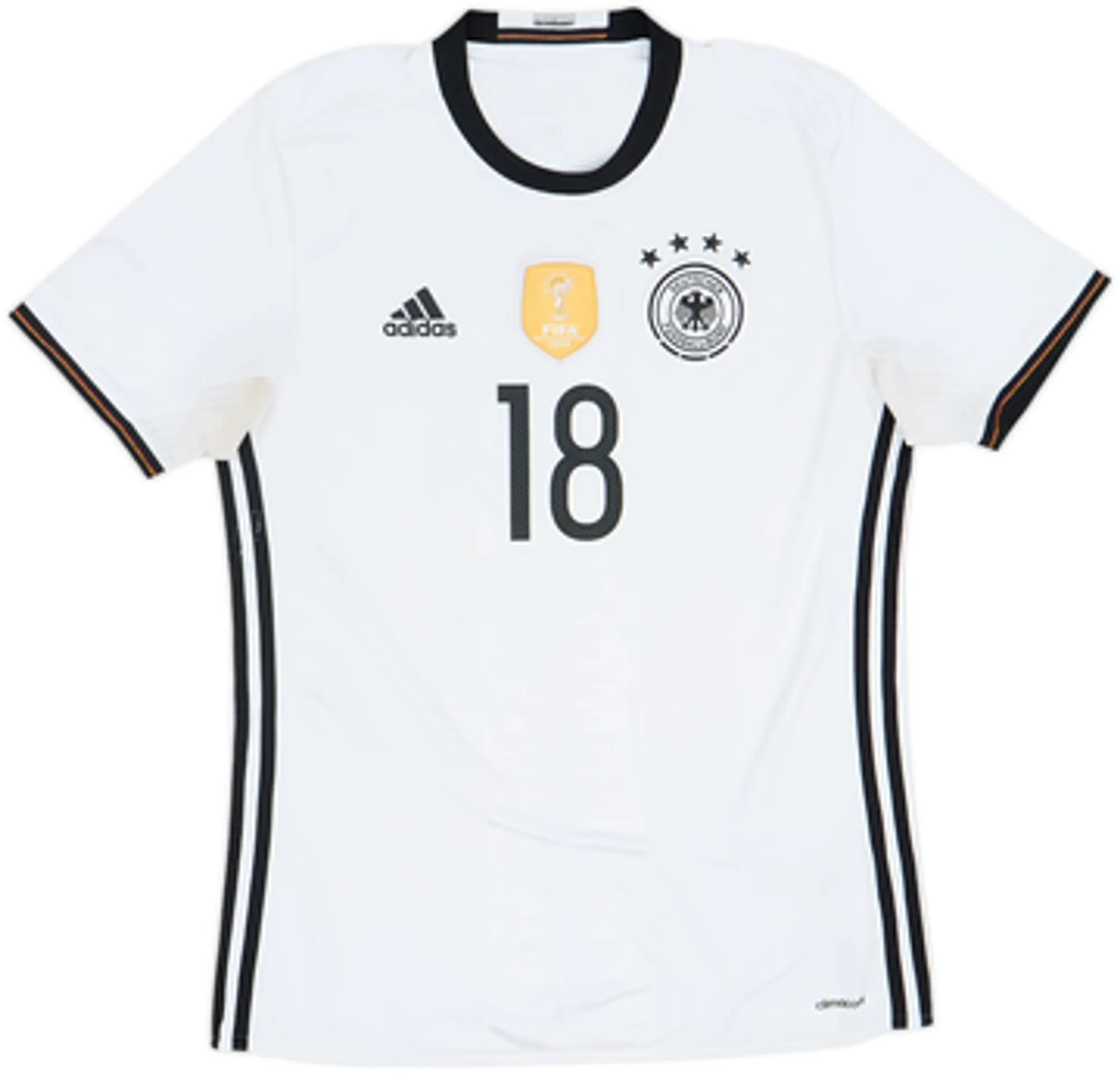 2015-16 Germany Home Shirt Kroos #18 - 4/10 - (M)