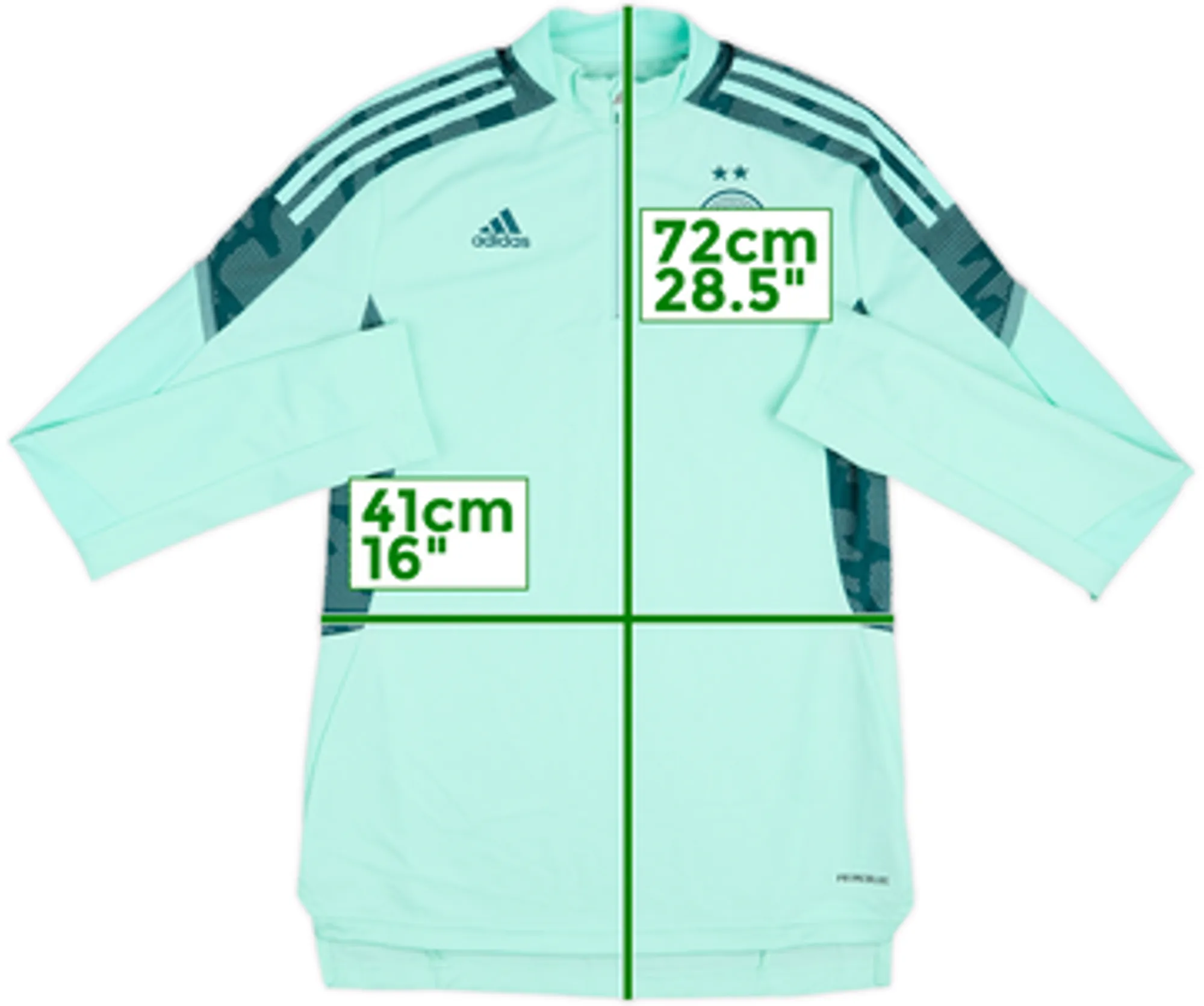 2020 Germany adidas Sample 1/4 Zip Training Top - 10/10 - (Women's S)