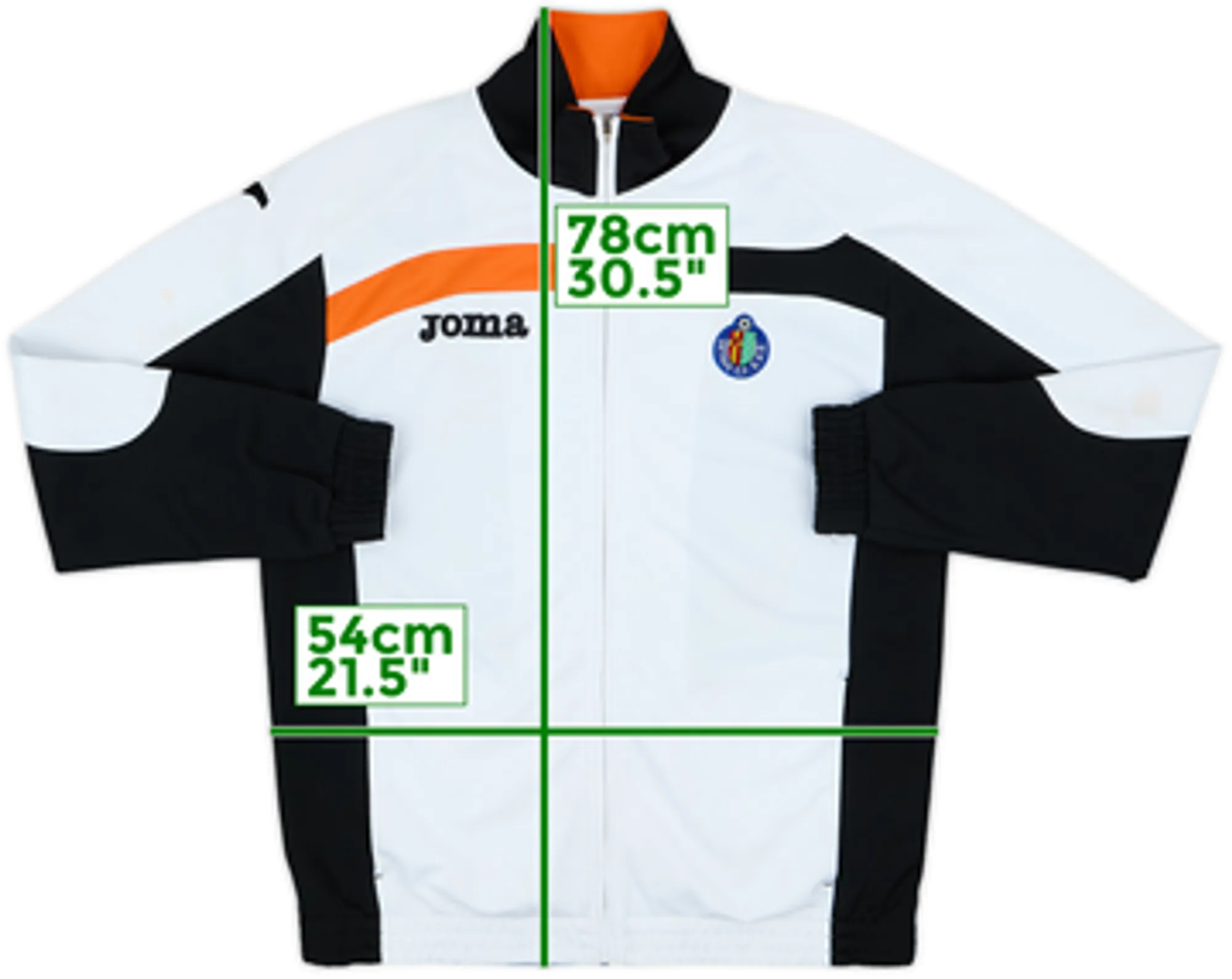 2010-11 Getafe Joma Track Jacket - 5/10 - (M)