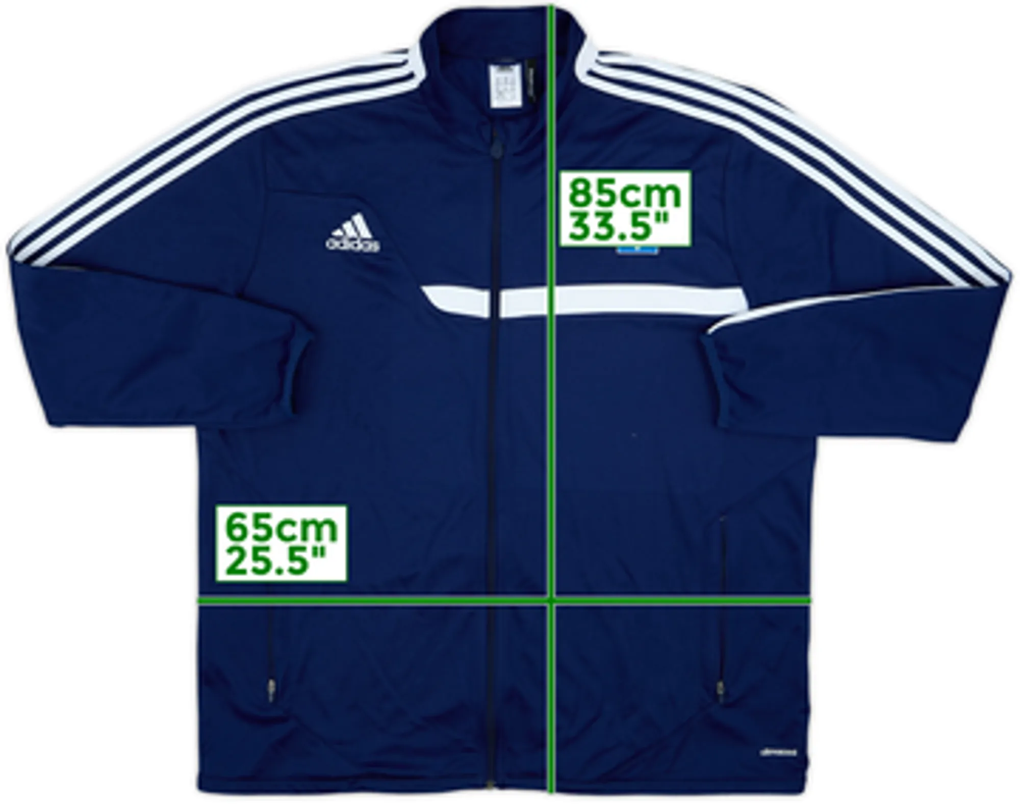 2012-13 Hamburg 'HSV Museum' adidas Track Top - 6/10 - (XXL)