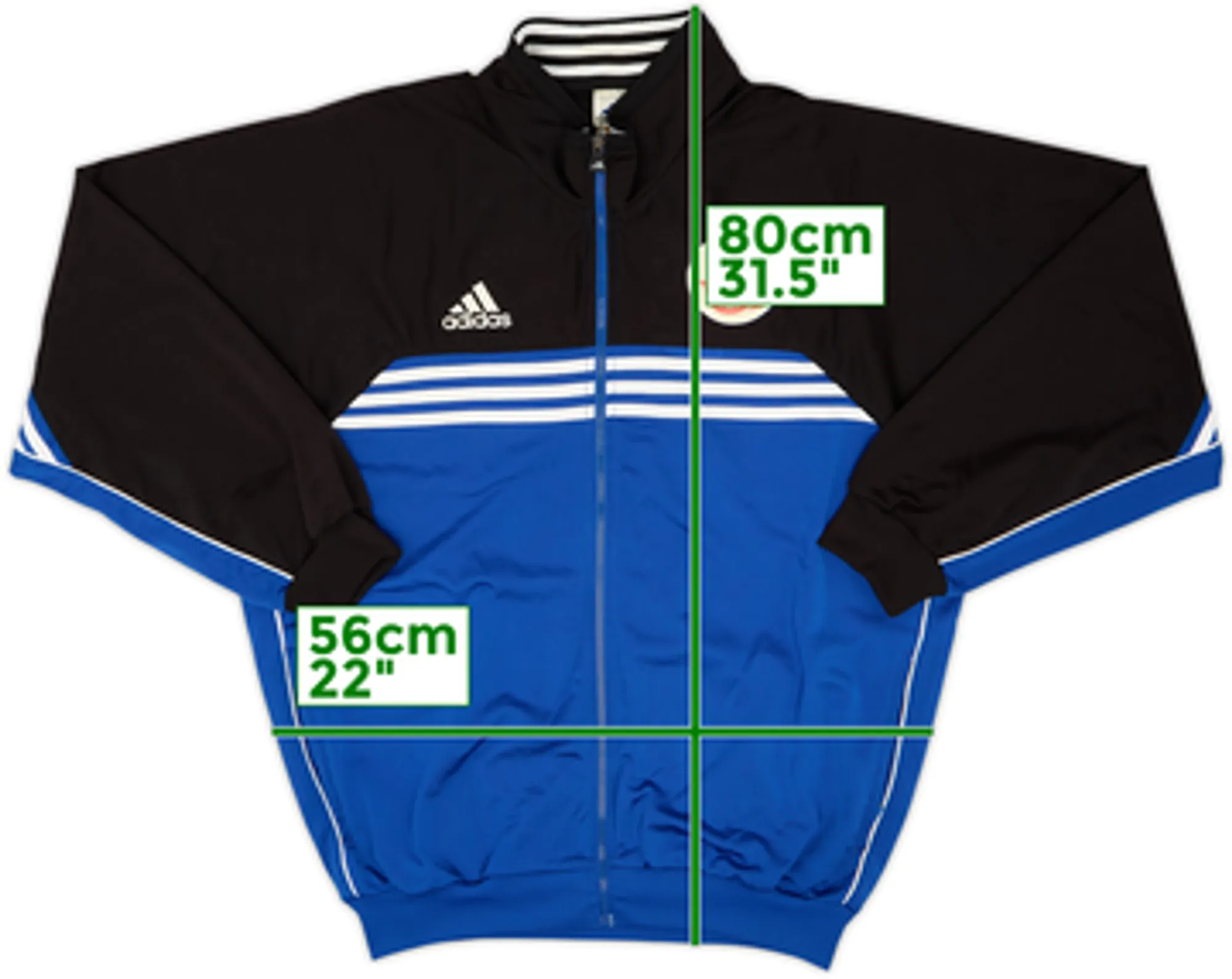 1998-99 Hansa Rostock adidas Track Jacket - 6/10 - (L/XL)
