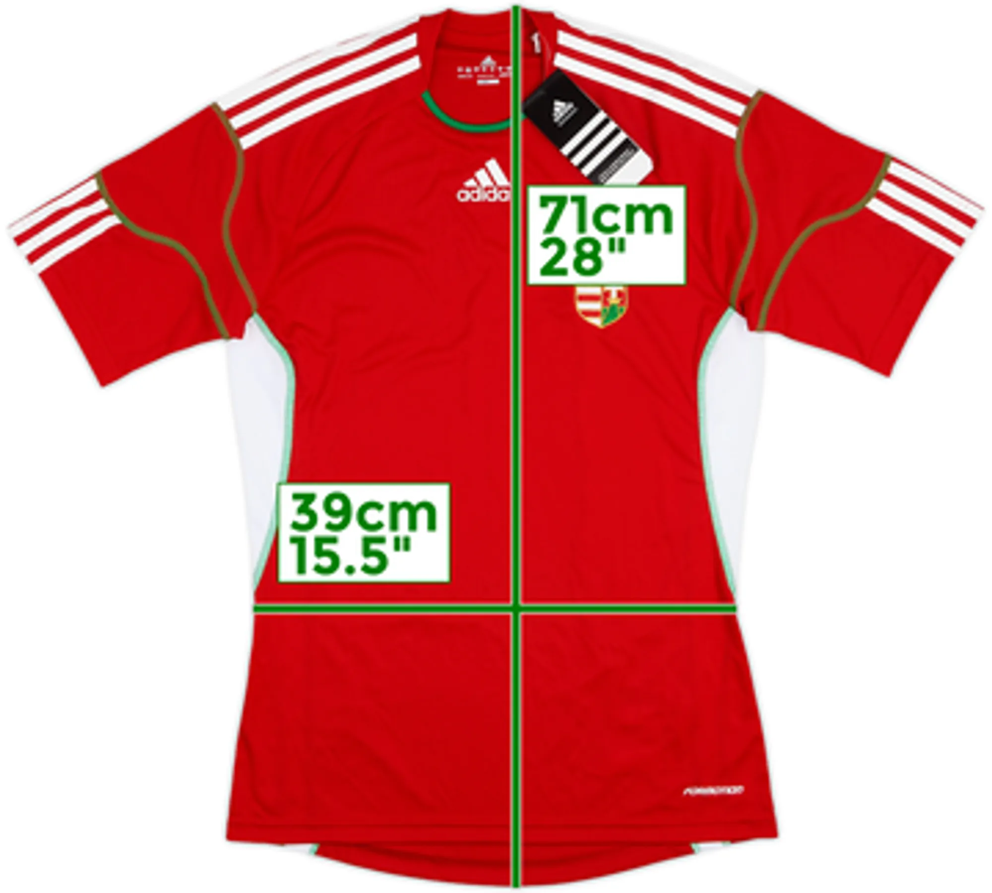 2010-12 Hungary Authentic Home Shirt (S)