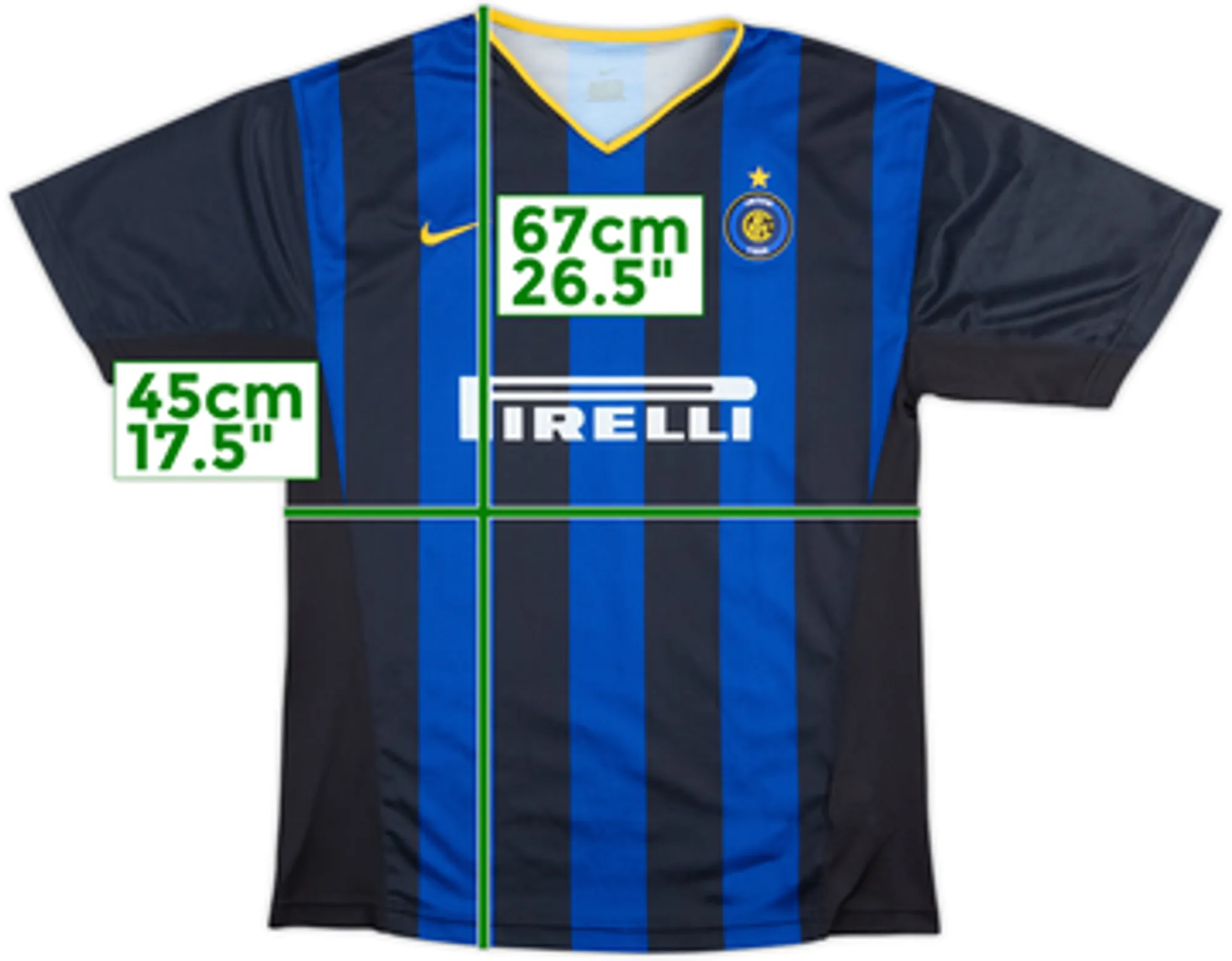 2002-03 Inter Milan Basic Home Shirt - 7/10 - (L.Boys)