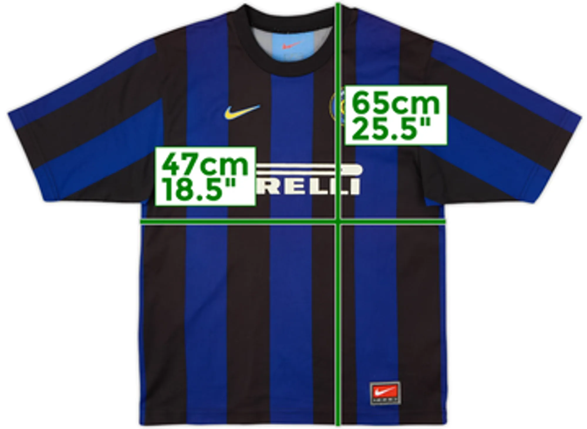 1999-00 Inter Milan Basic Home Shirt - 7/10 - (L.Boys)