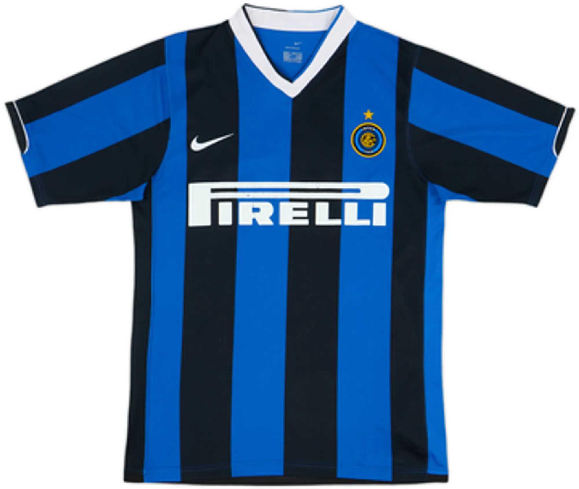 2006-07 Inter Milan Home Shirt Ibrahimovic #8 - 6/10 - (S)