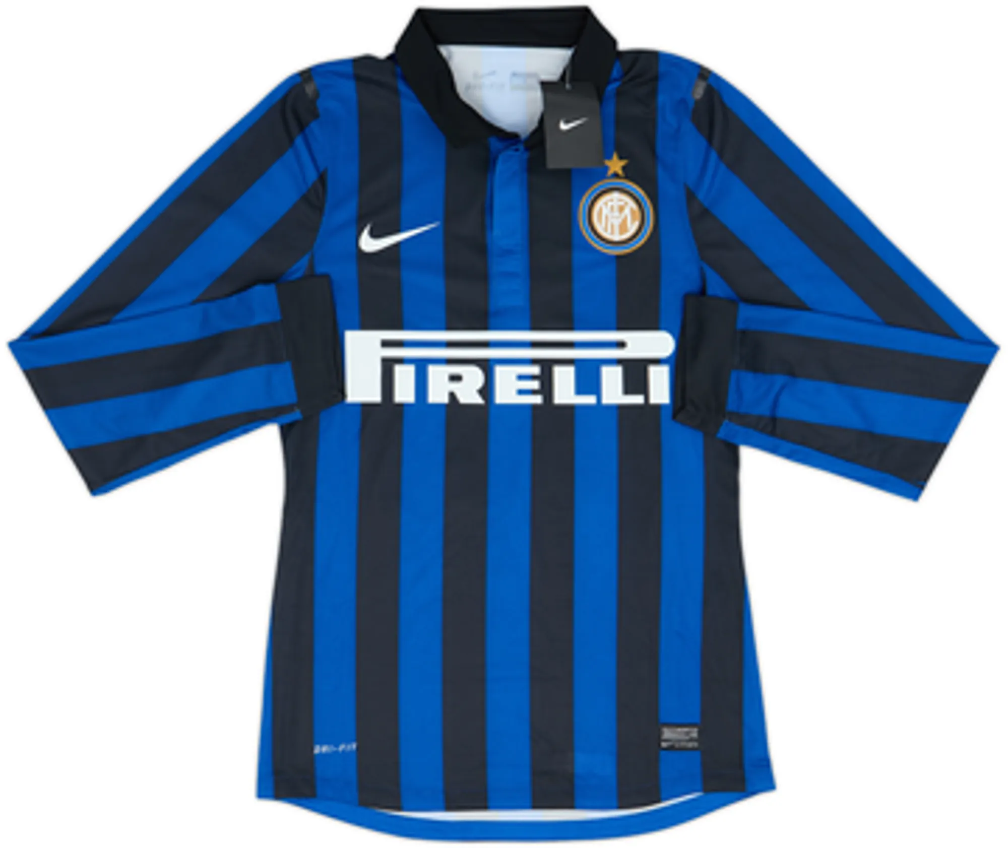 2011-12 Inter Milan Player Issue Home L/S Shirt Sneijder #10 (S)