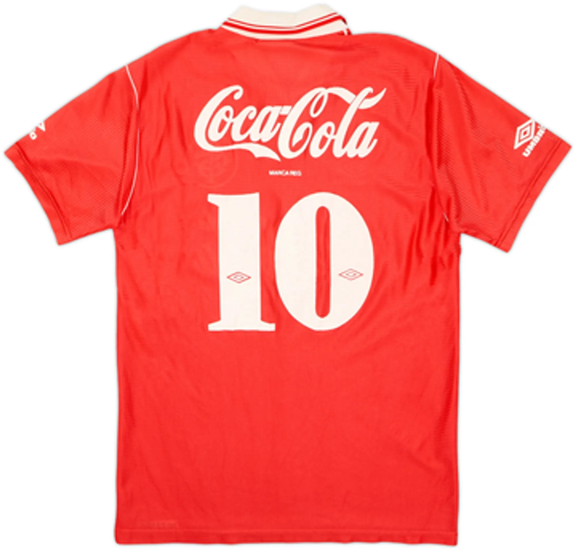 1991-93 Internacional Home Shirt #10 - 8/10 - (L)