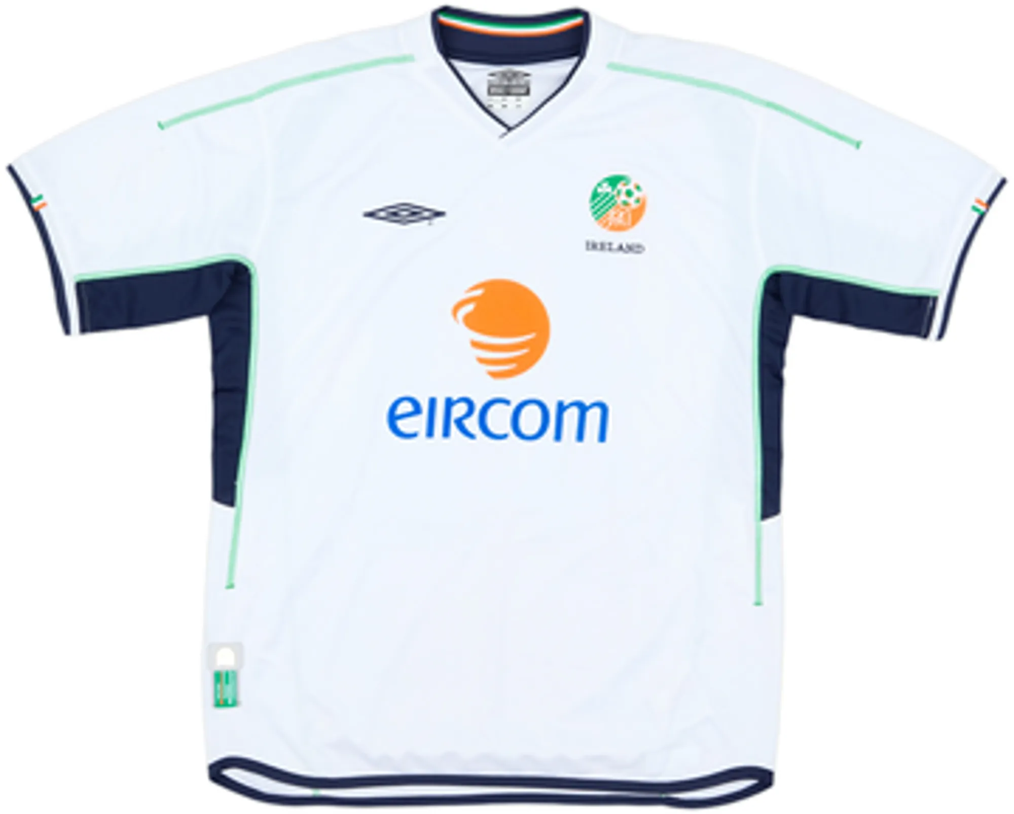 2002-03 Ireland Away Shirt R.Keane #10EL