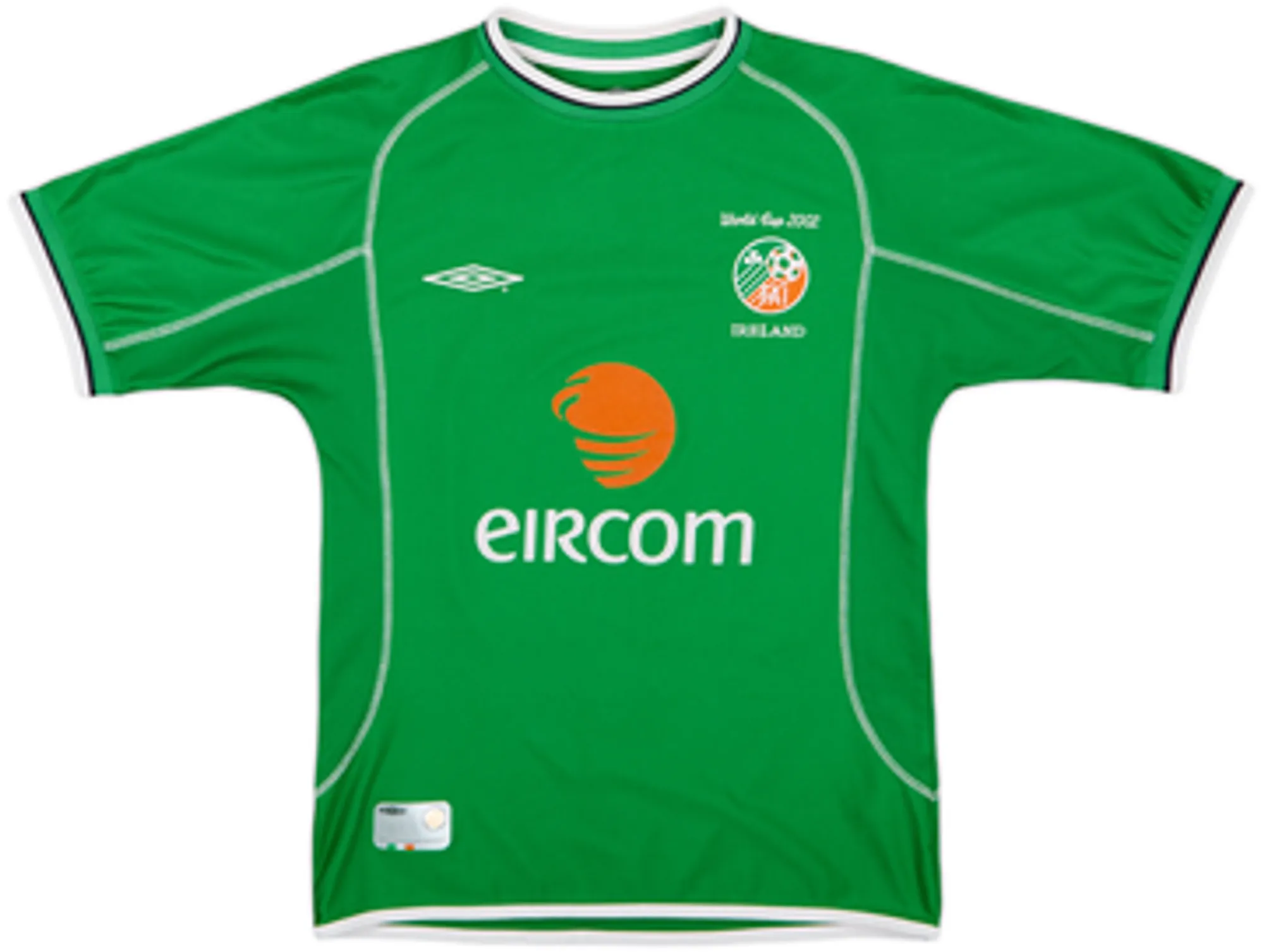 2001-03 Ireland Home Shirt R.Keane #10 - 8/10 - (S)