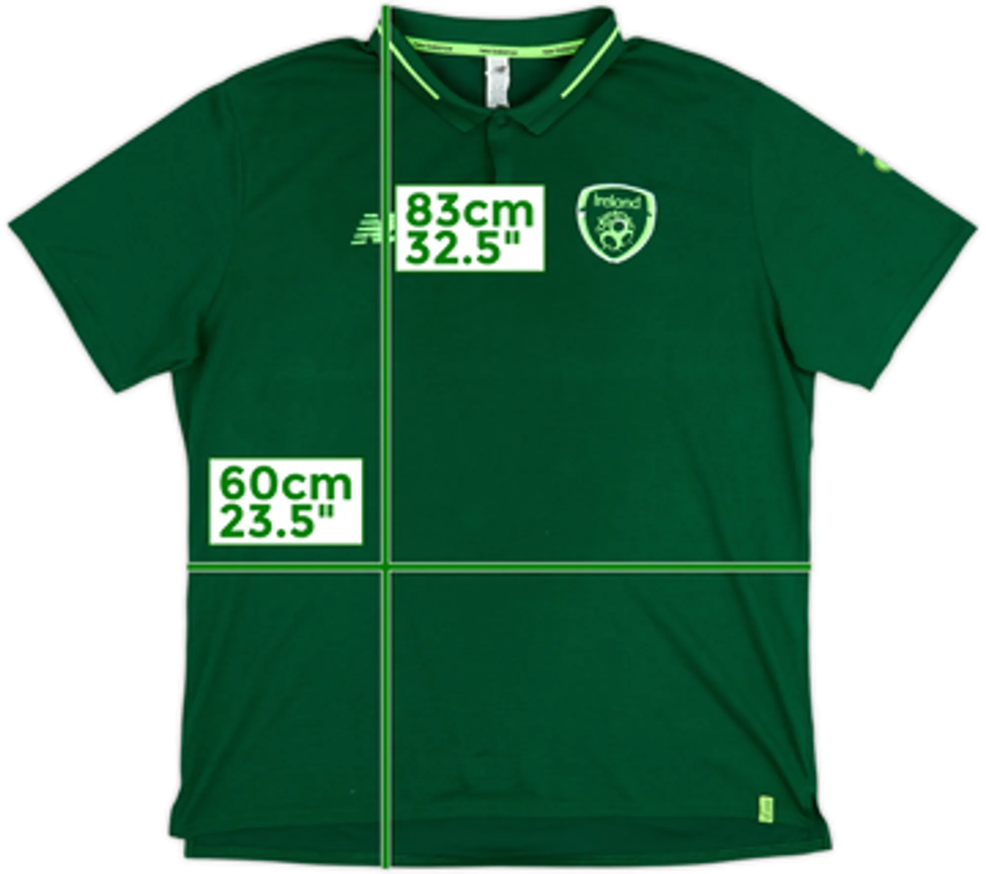 2018-20 Ireland New Balance Polo Shirt - 8/10 - (XXL)