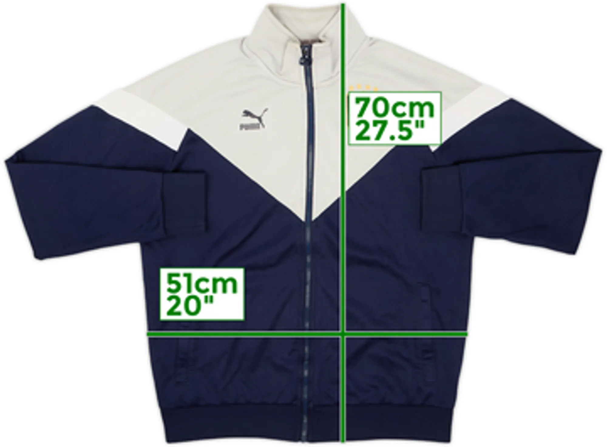 2020-21 Italy Puma Track Jacket - 7/10 - (M)