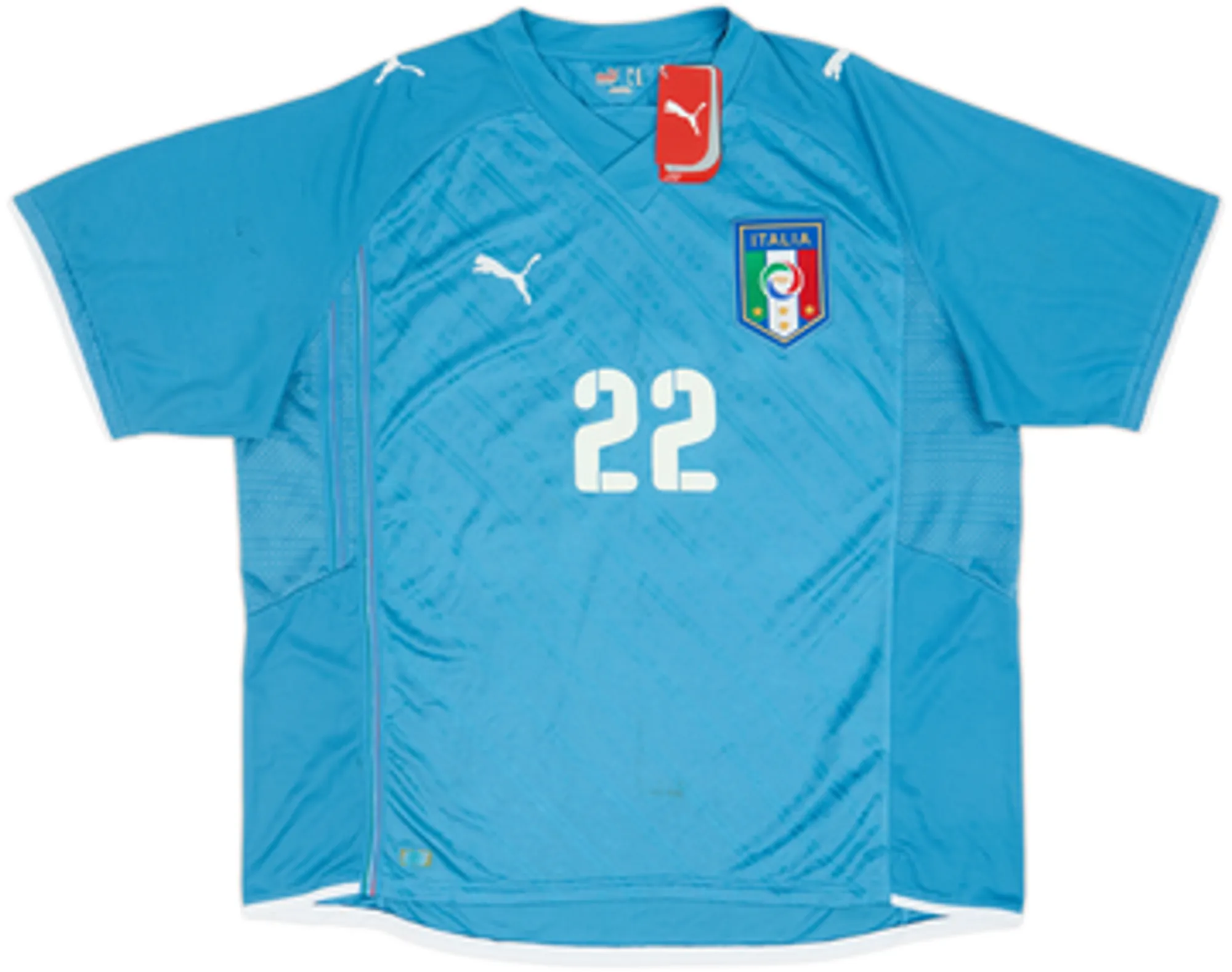2009-10 Italy Confederations Cup Home Shirt Aquilani #22 (XXL)