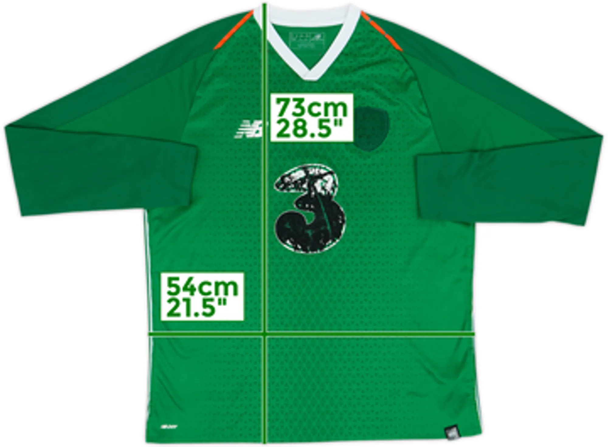 2018-20 Ireland Home L/S Shirt - 3/10 - (L)