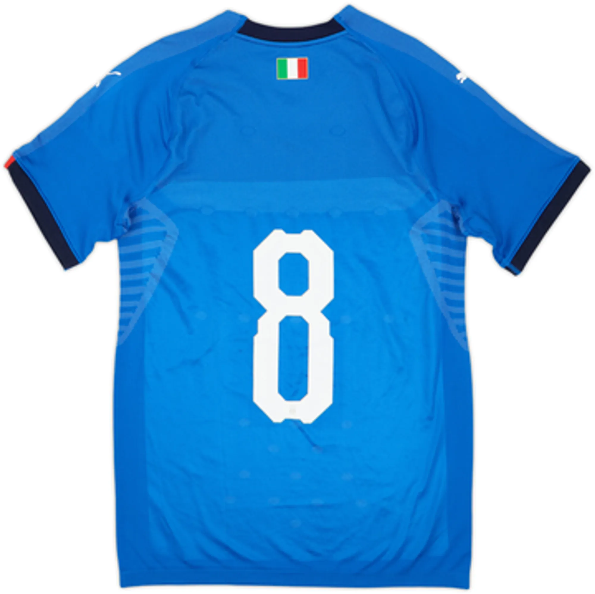 2018-19 Italy Authentic Home Shirt #8 (XL)