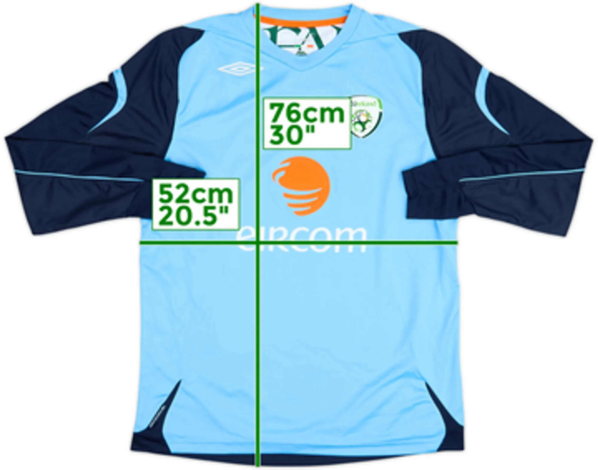 2006-08 Ireland GK Shirt - 9/10 - (L)