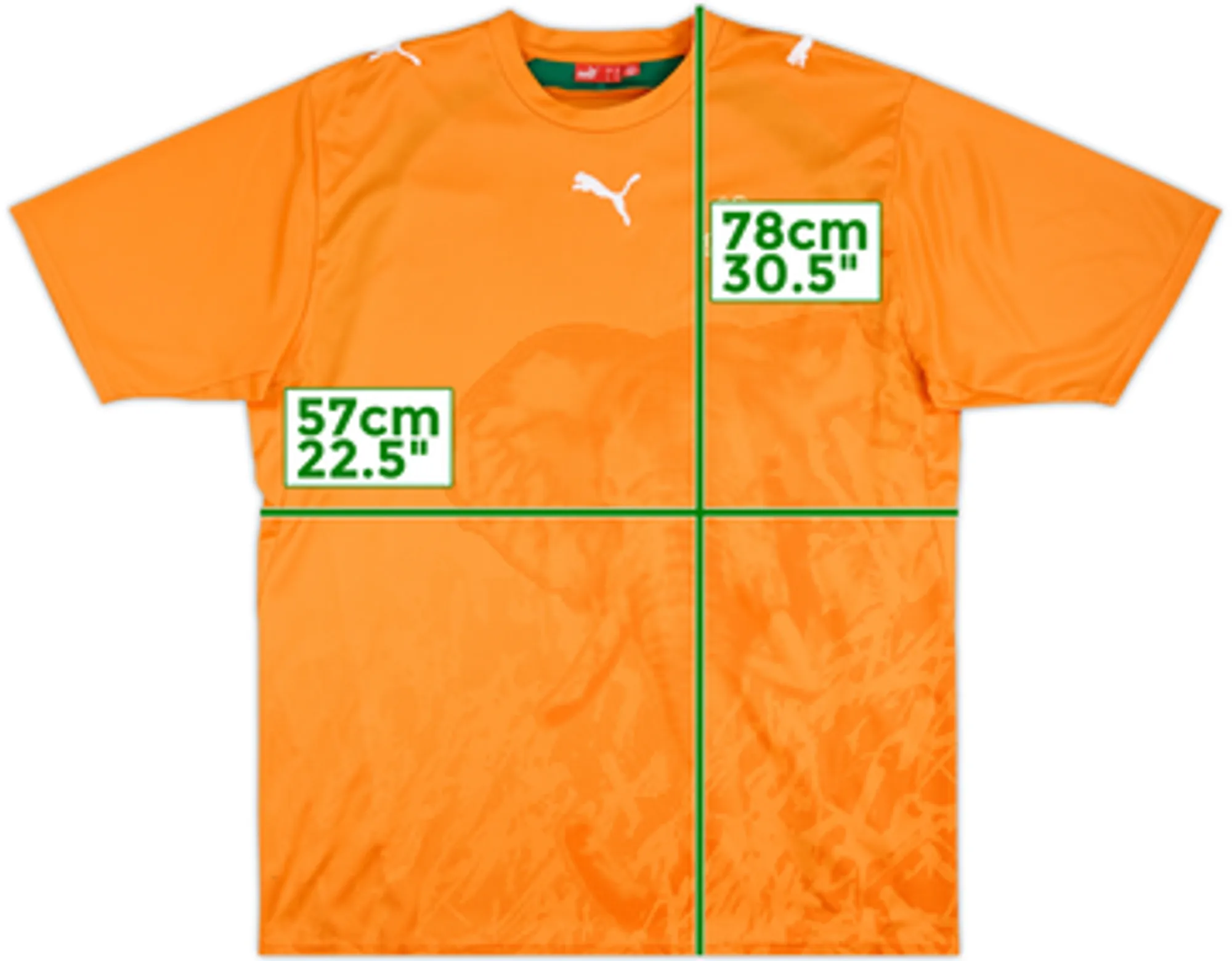 2006-07 Ivory Coast Basic Home Shirt - 5/10 - (XL)