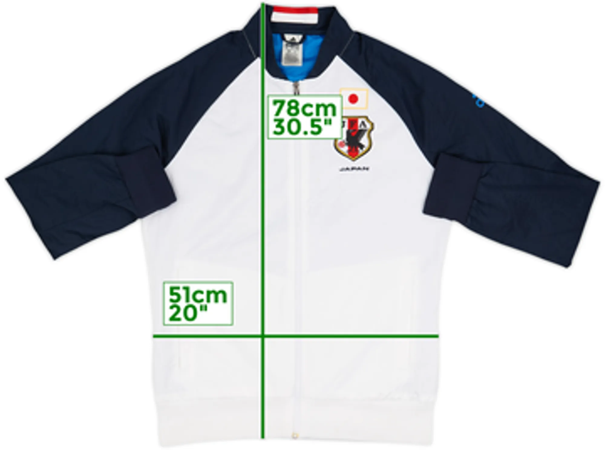 2015-16 Japan adidas Track Jacket - 7/10 - (M)