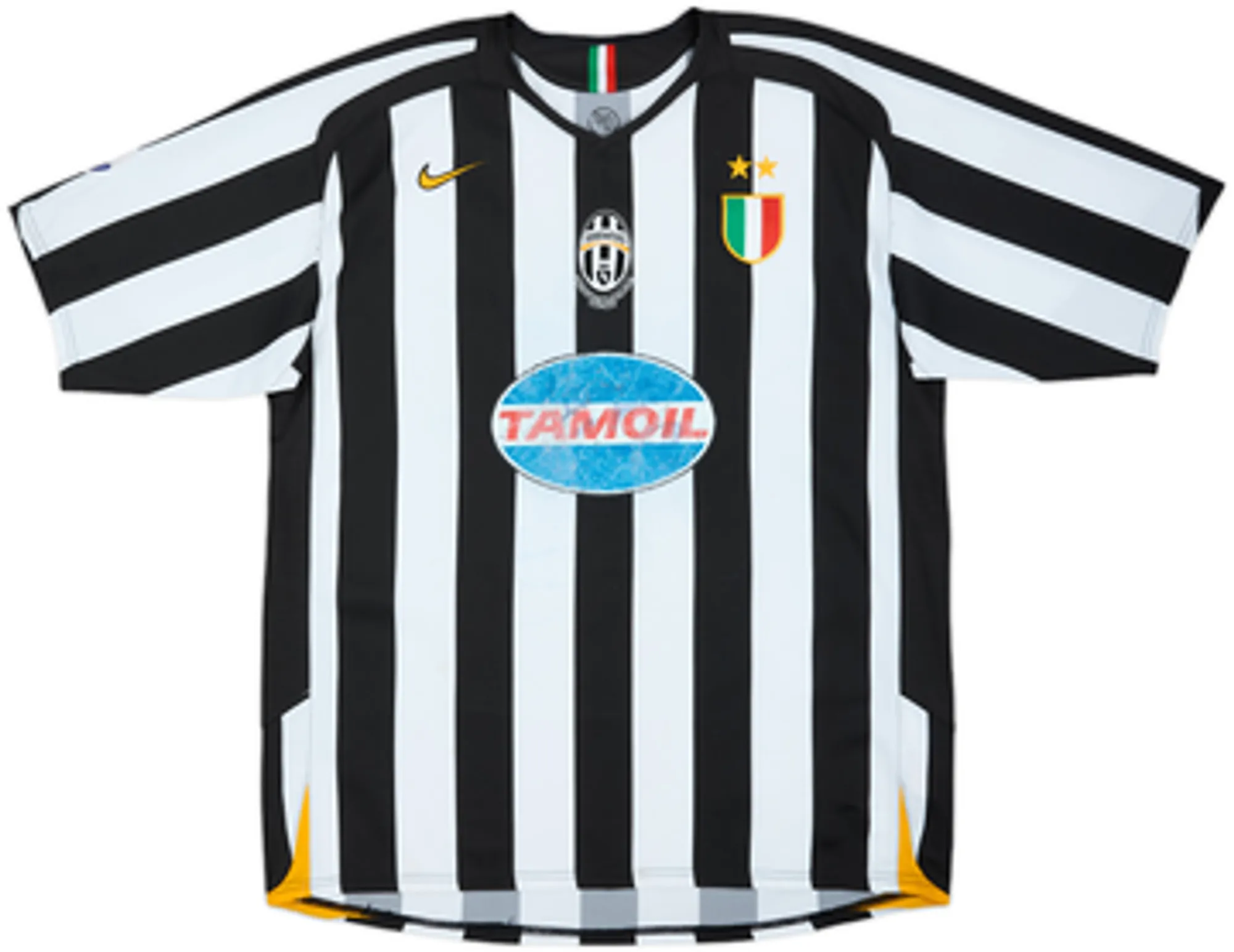 2005-06 Juventus Home Shirt Zambrotta #19 - 4/10 - (XL)