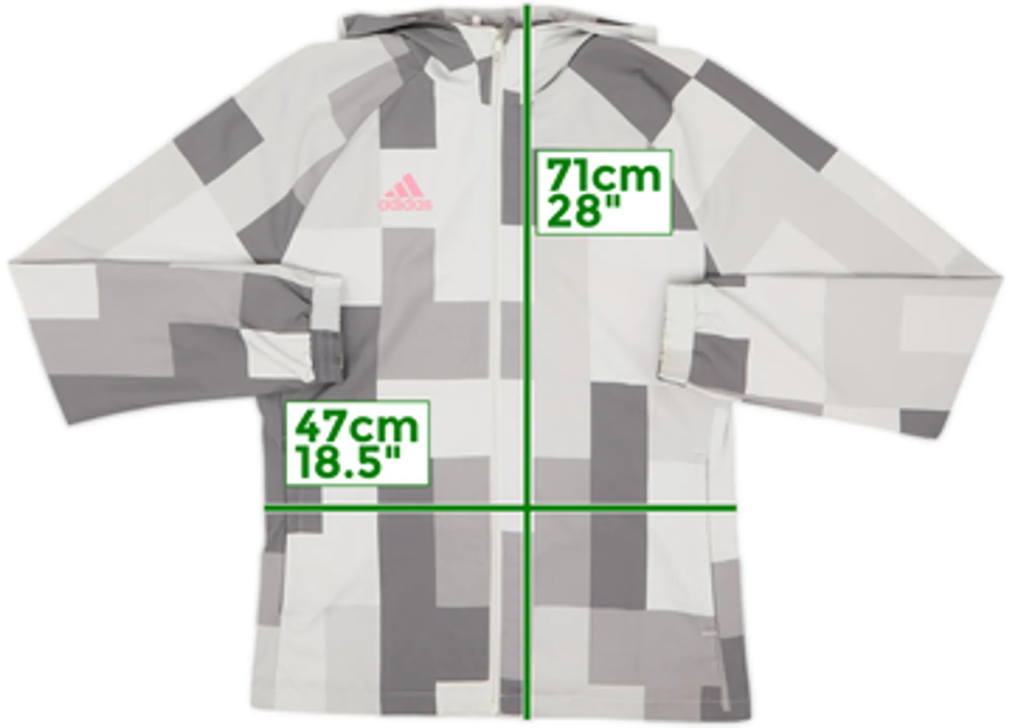 2022-23 Juventus adidas Hooded Track Jacket - 8/10 - (S)