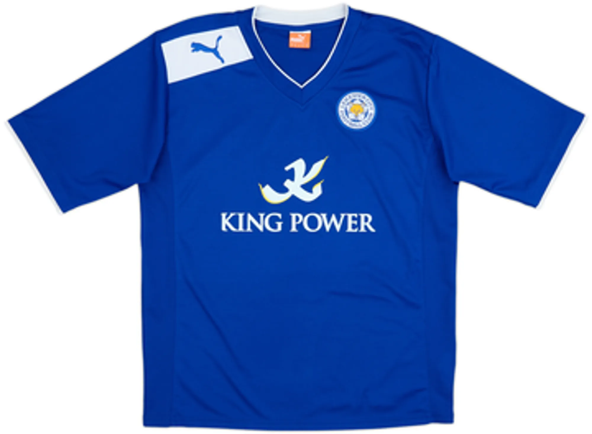 2012-13 Leicester Home Shirt Vardy #9 - 6/10 - (XL)