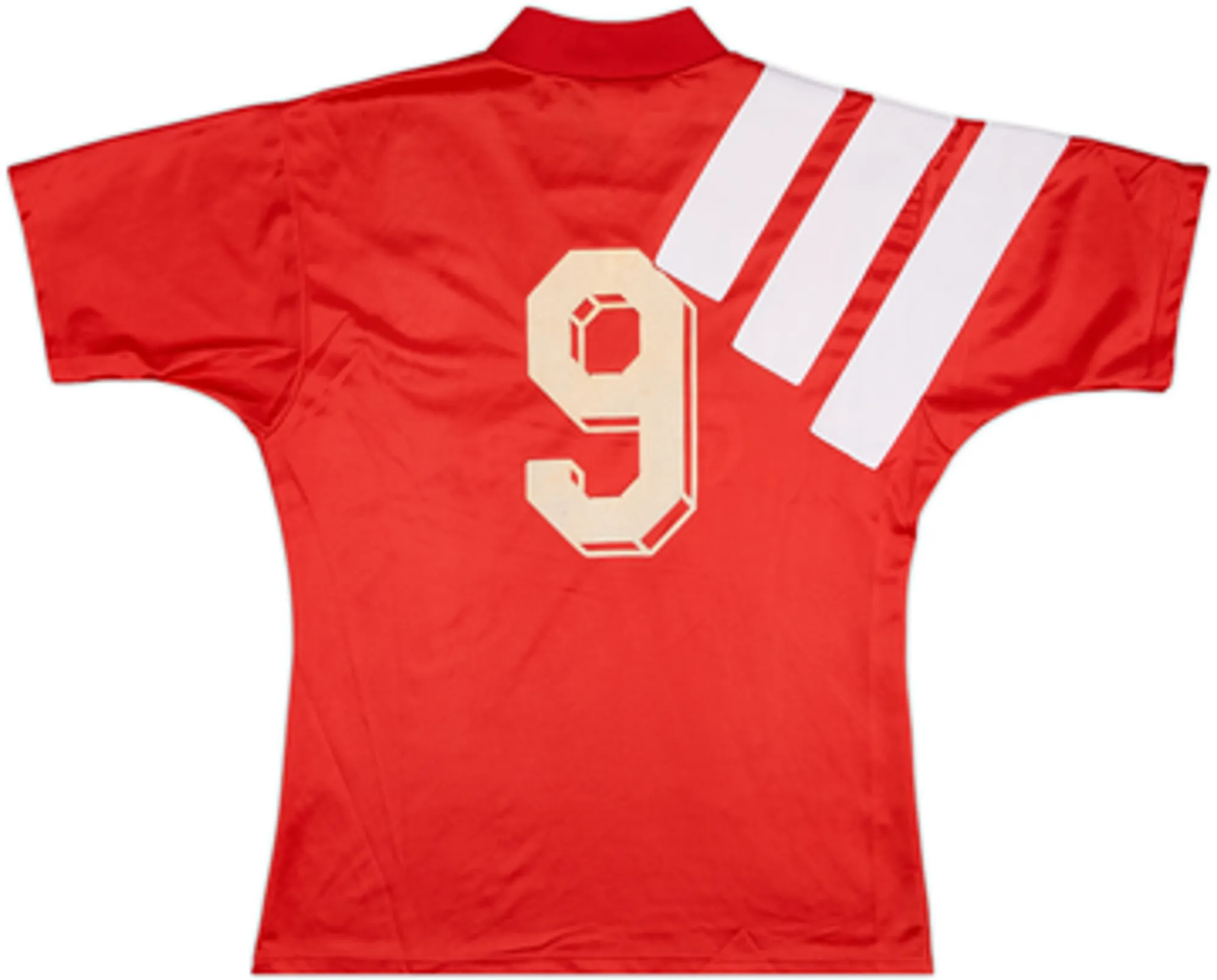 1992-93 Liverpool Centenary Home Shirt #9 - 7/10 - (M/L)