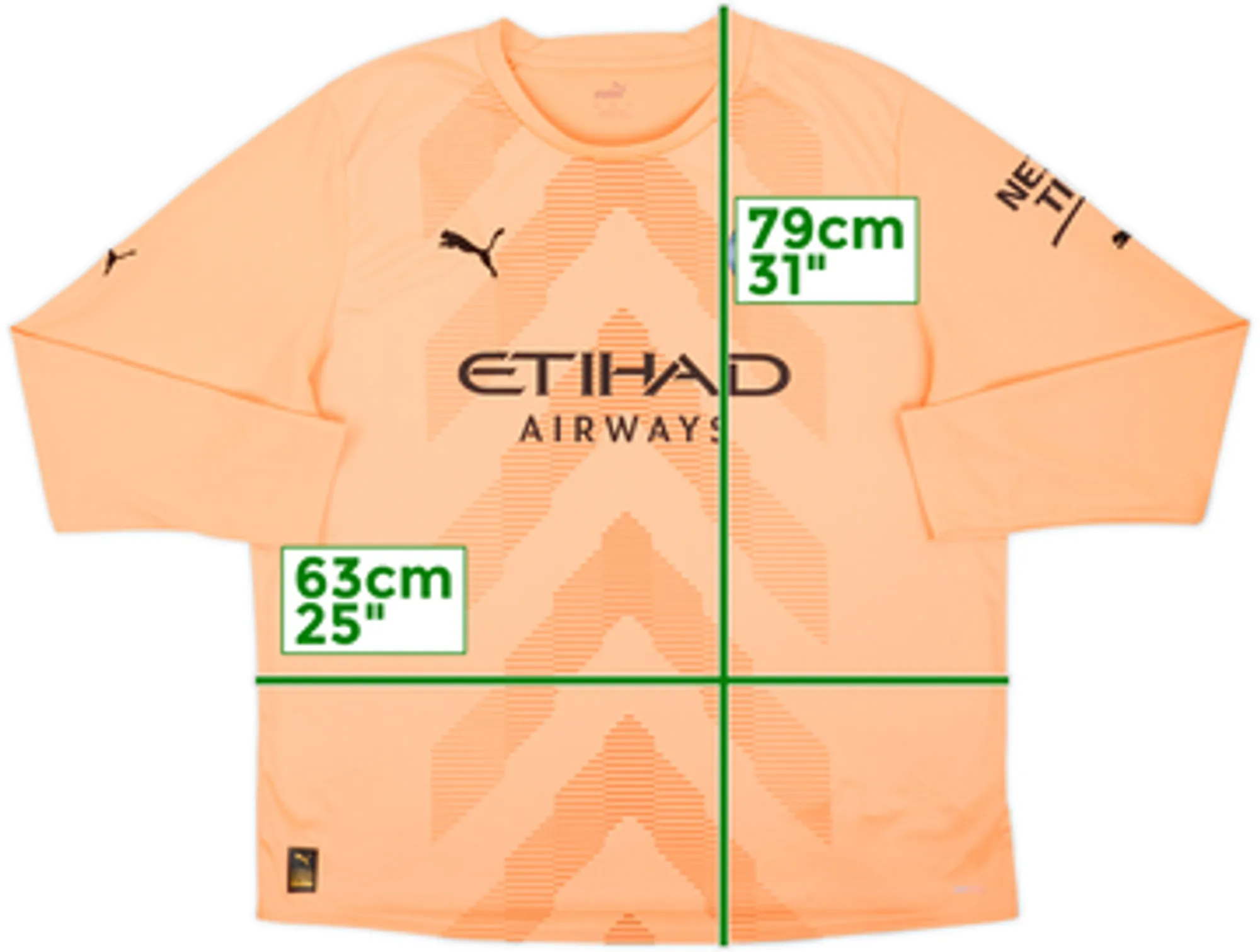 2022-23 Manchester City GK Shirt - 10/10 - (XXL)