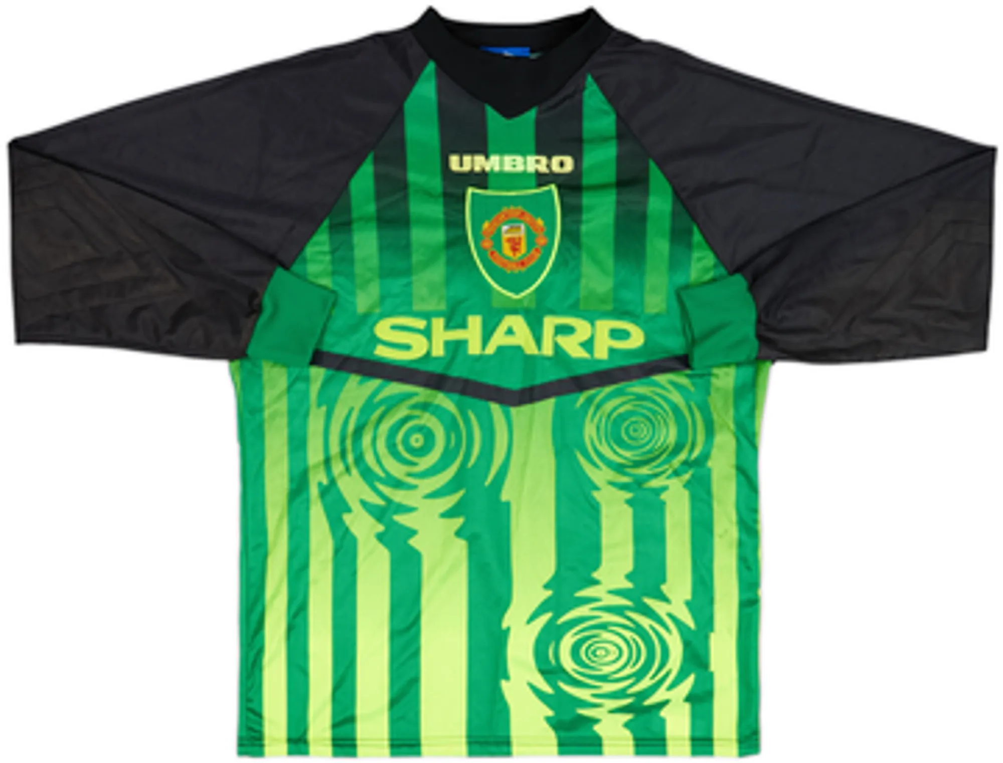 1997-98 Manchester United GK Shirt Schmeichel #1 - 5/10 - (M)