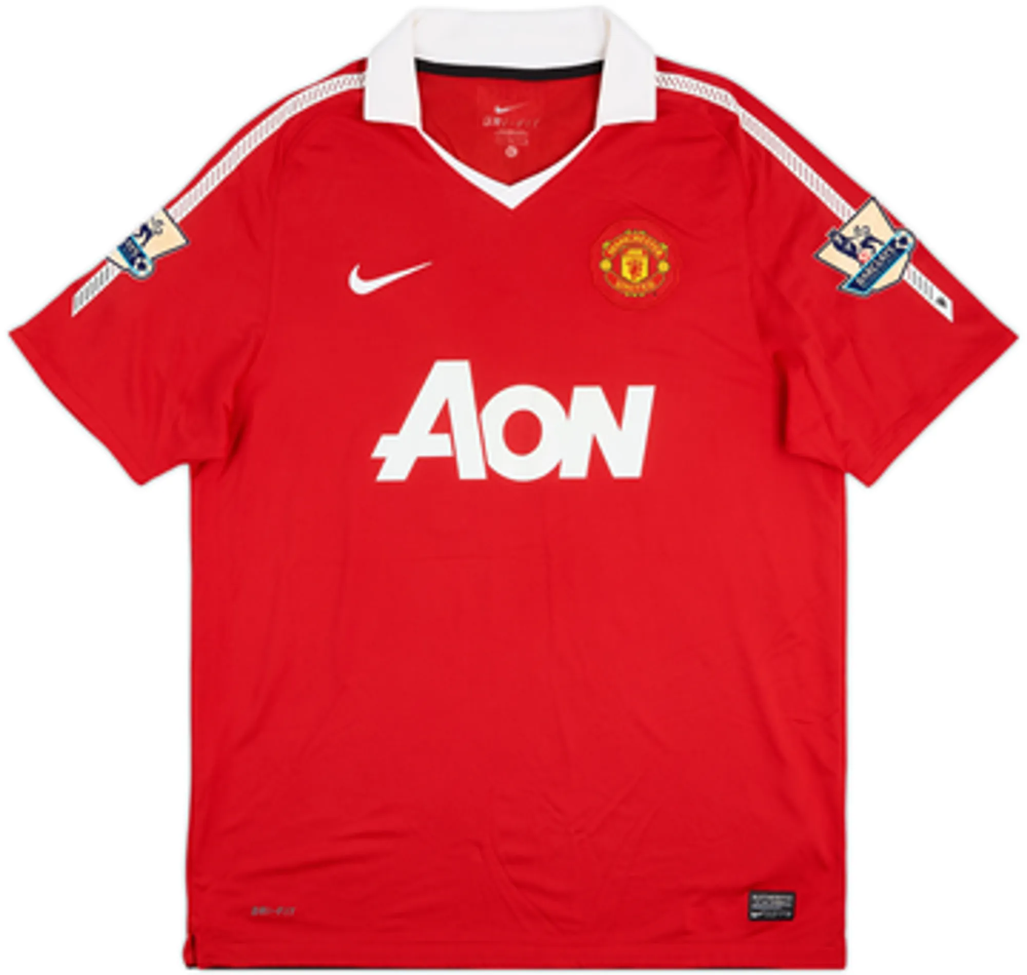 2010-11 Manchester United Home Shirt Chicharito #14 - 6/10 - (L)