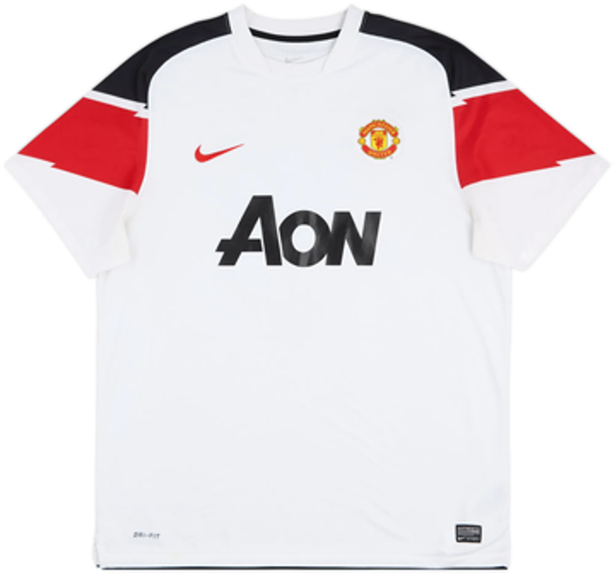 2010-12 Manchester United Away Shirt Scholes #18 - 8/10 - (XL)