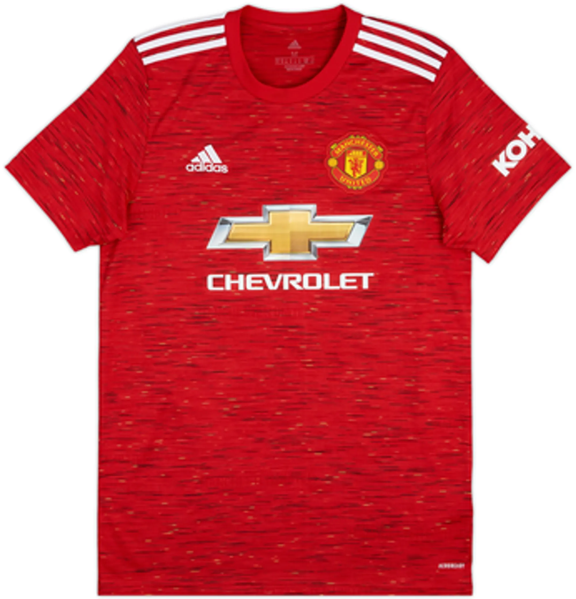 2020-21 Manchester United Home Shirt Van De Beek #34 - 10/10 - (M)