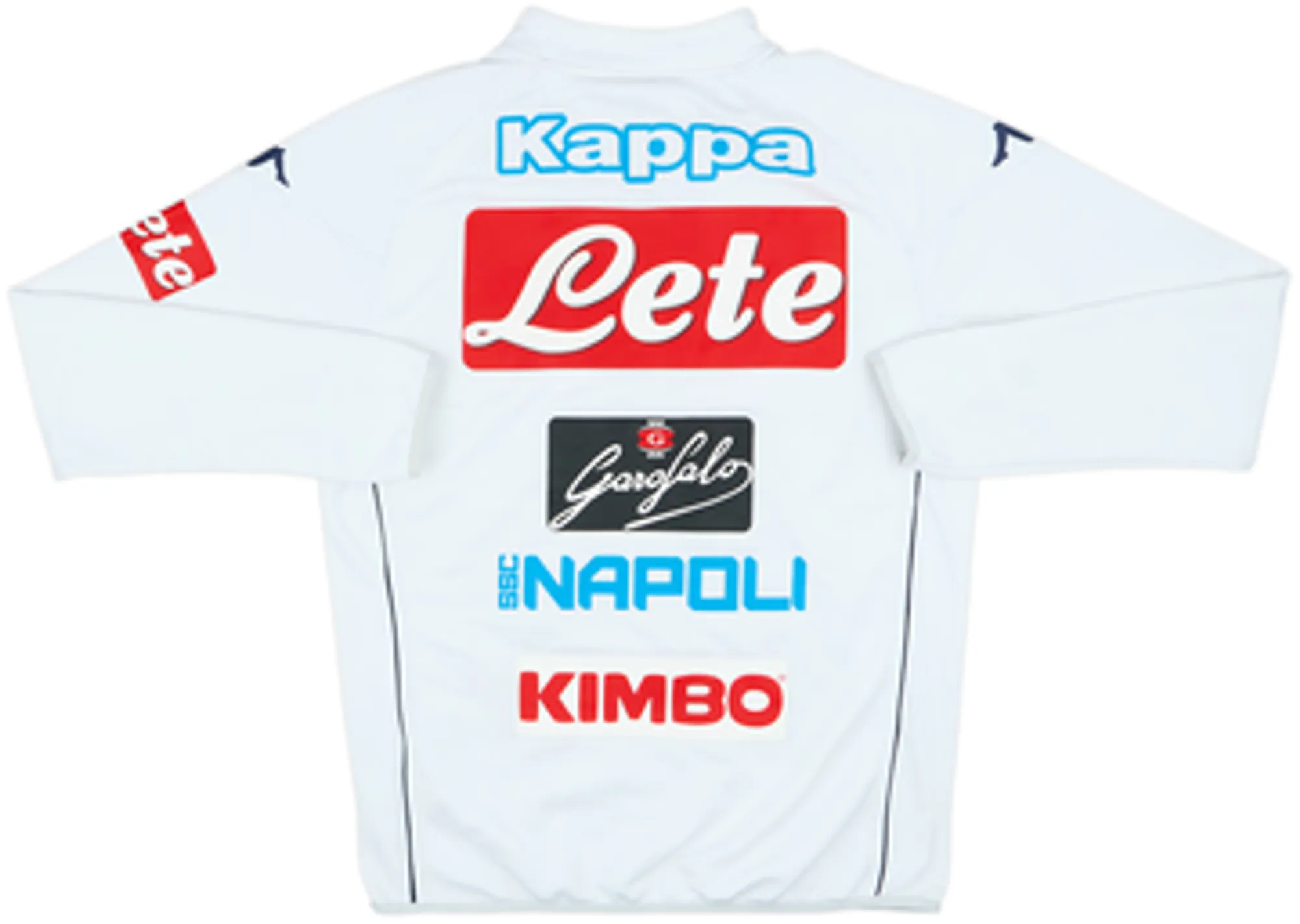 2017-18 Napoli Kappa 1/4 Zip Drill Top - 8/10 - (L)
