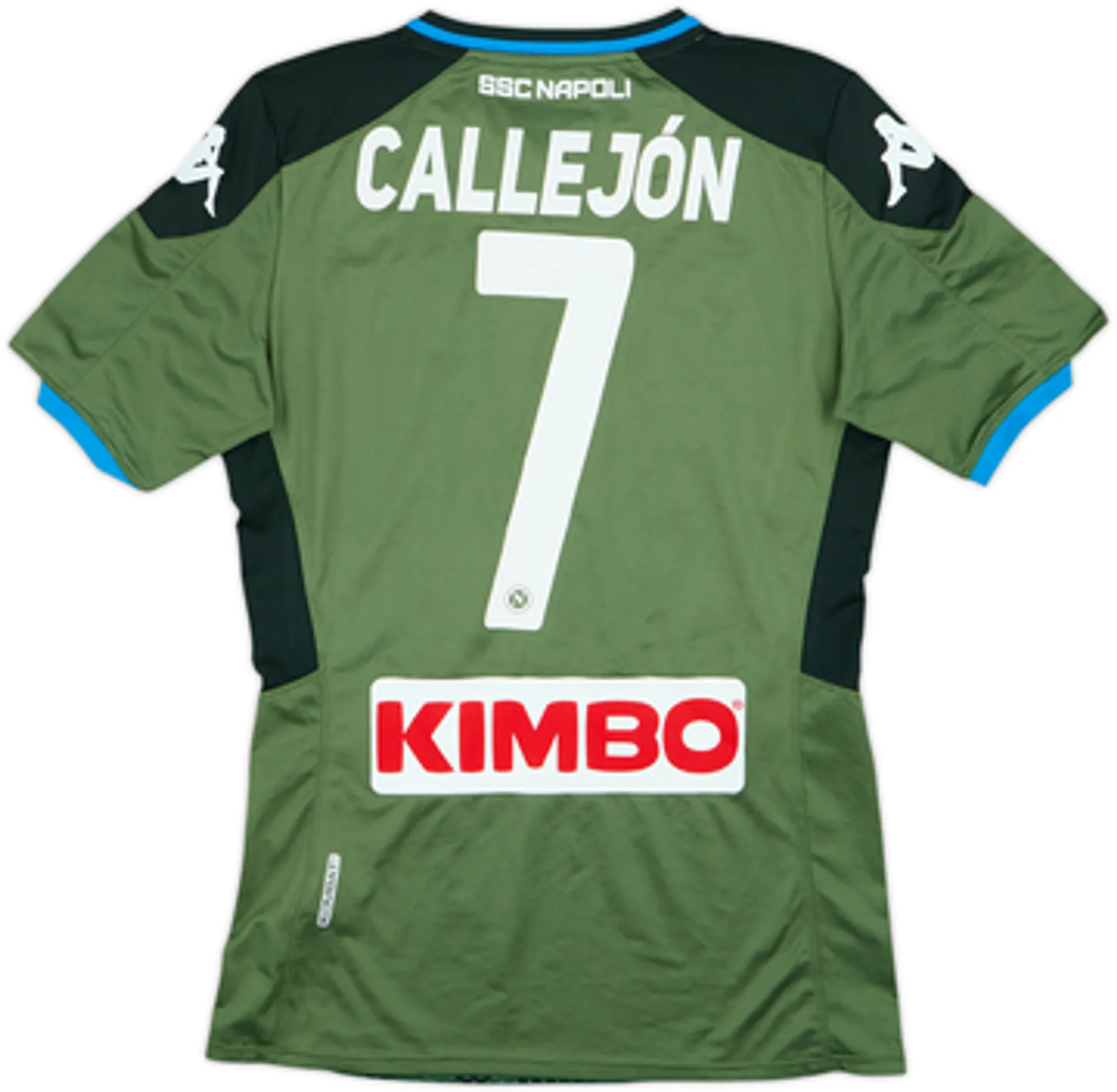2019-20 Napoli Away Shirt Callejon #7 - 8/10 - (S)