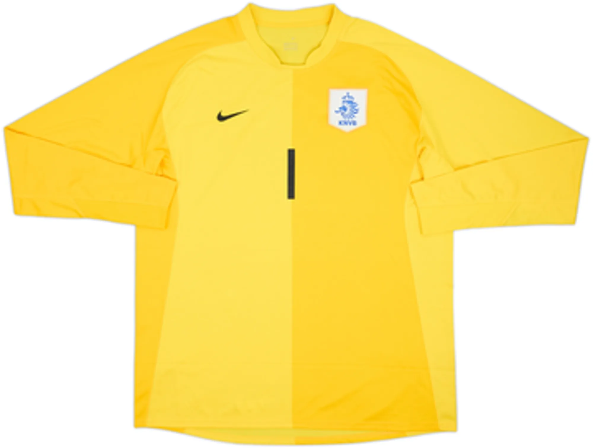 2006-08 Netherlands GK Shirt Van Der Sar #1 - 7/10 - (XXL)