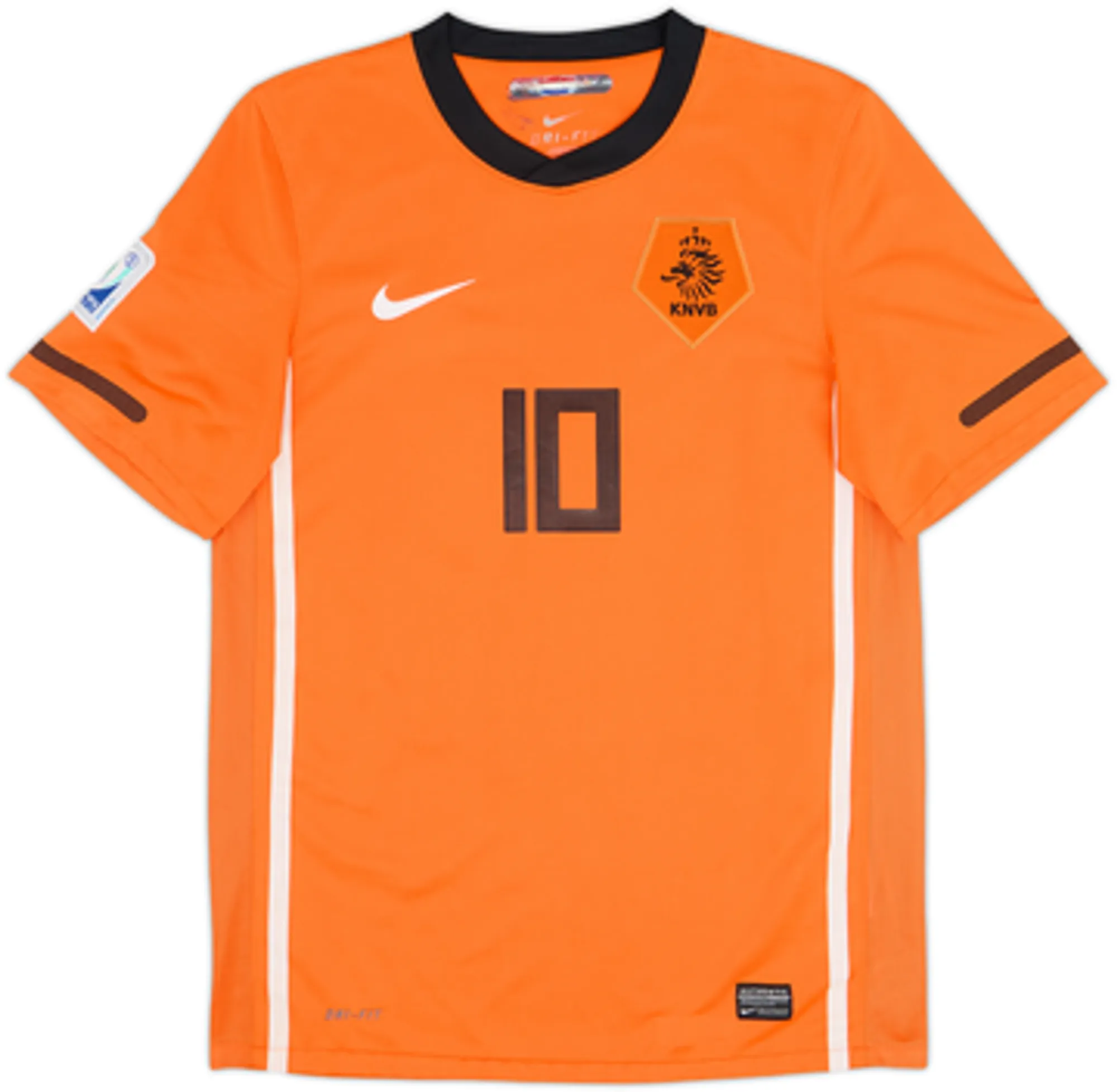 2010-11 Netherlands Home Shirt Sniejder #10 - 8/10 - (S)