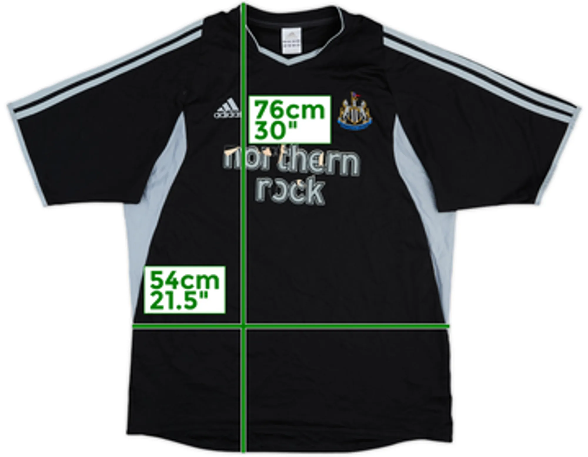 ウェア 03/04 Newcastle United Football Shirt 2003-04 Newcastle Away Shirt - 3/10 - (L) | NEWA03946833used