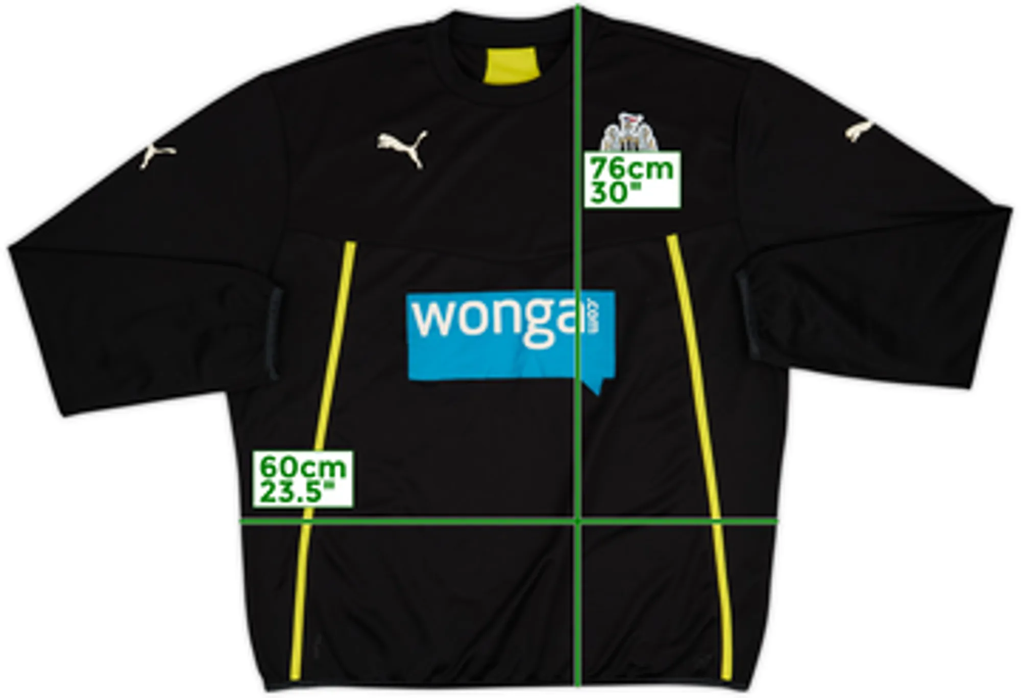 2013-14 Newcastle Puma Drill Top - 5/10 - (XXL)