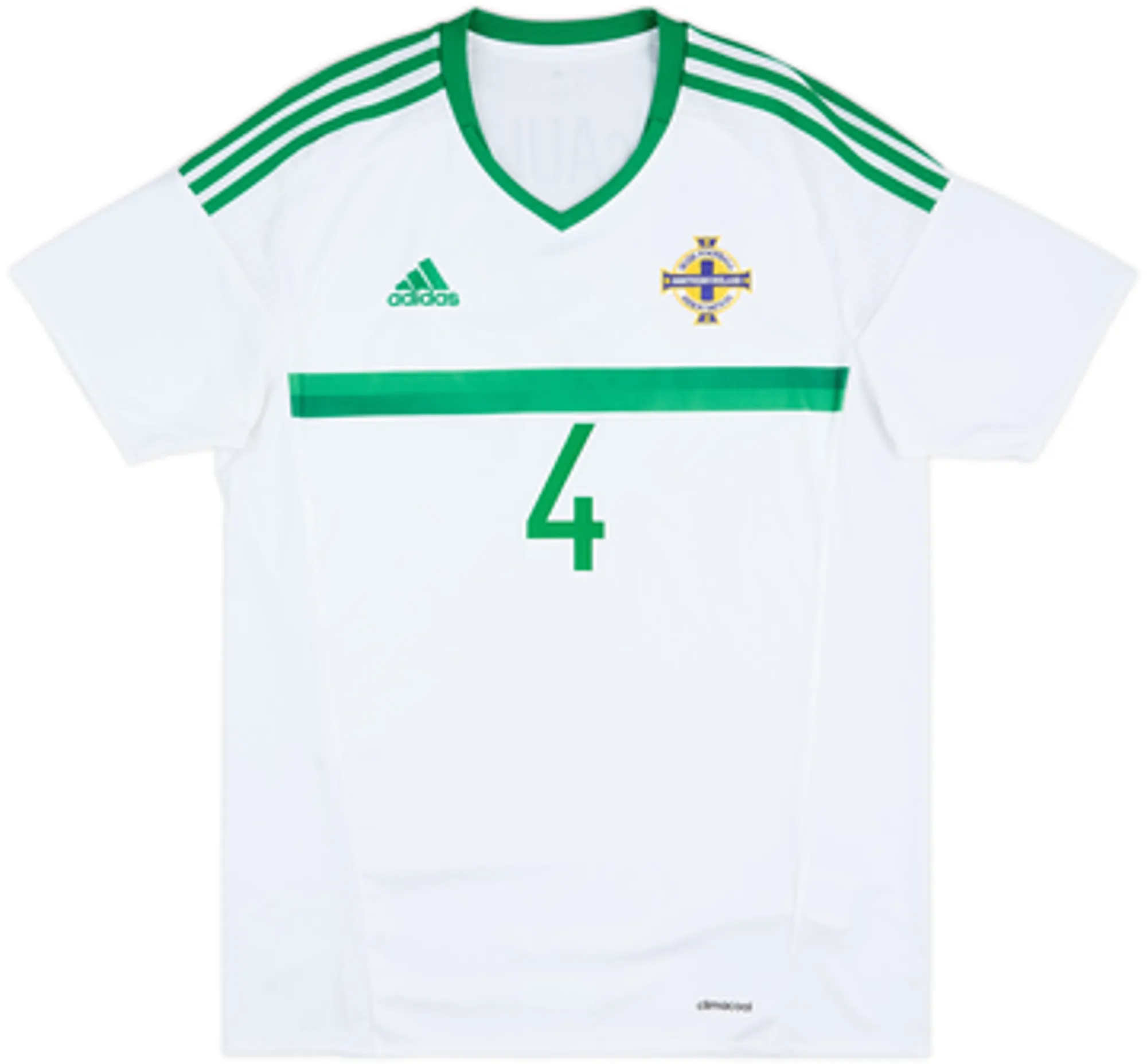 2016-17 Northern Ireland Away Shirt McAuley #4 - 10/10 - (L)