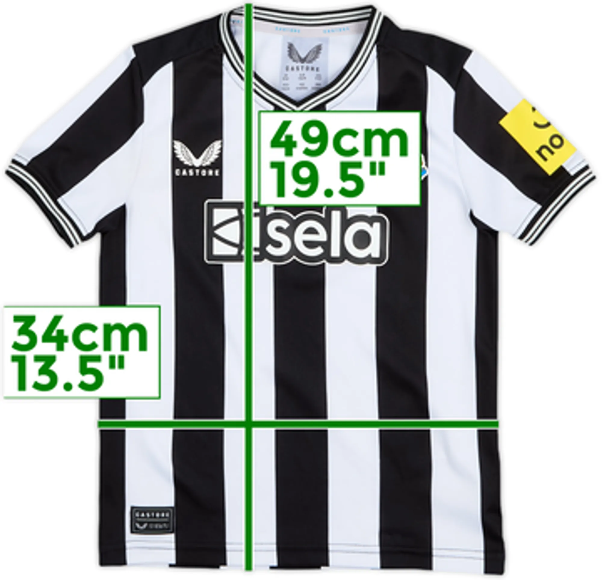 2023-24 Newcastle Home Shirt - 8/10 - (5-6 Years)