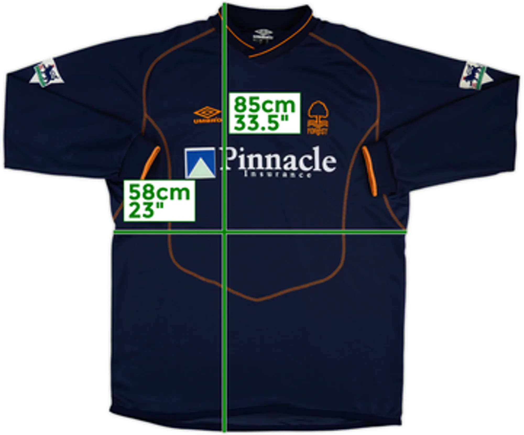 2000-01 Nottingham Forest GK Shirt - 10/10 - (L)