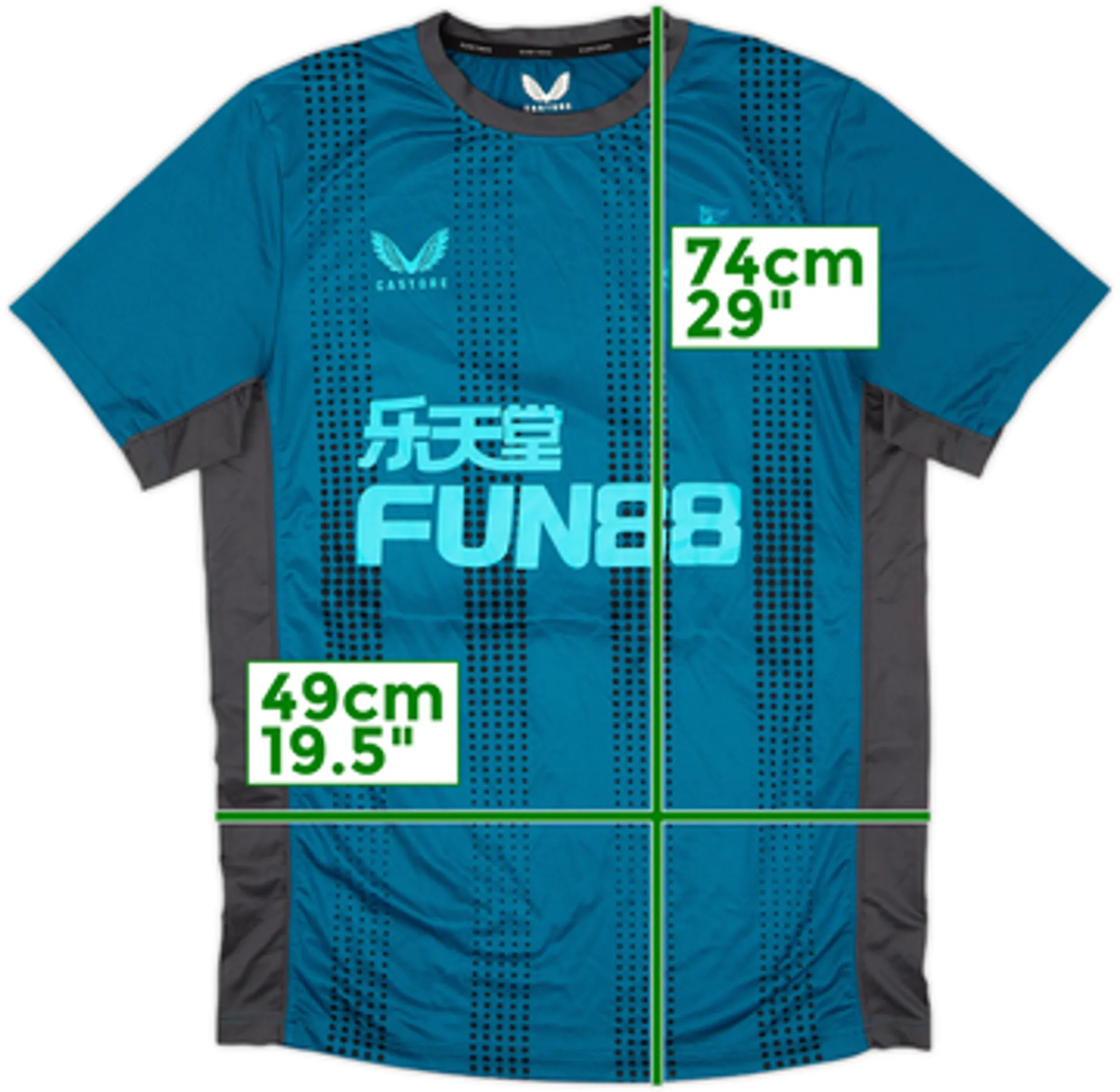 2022-23 Newcastle Castore Training Shirt (M)