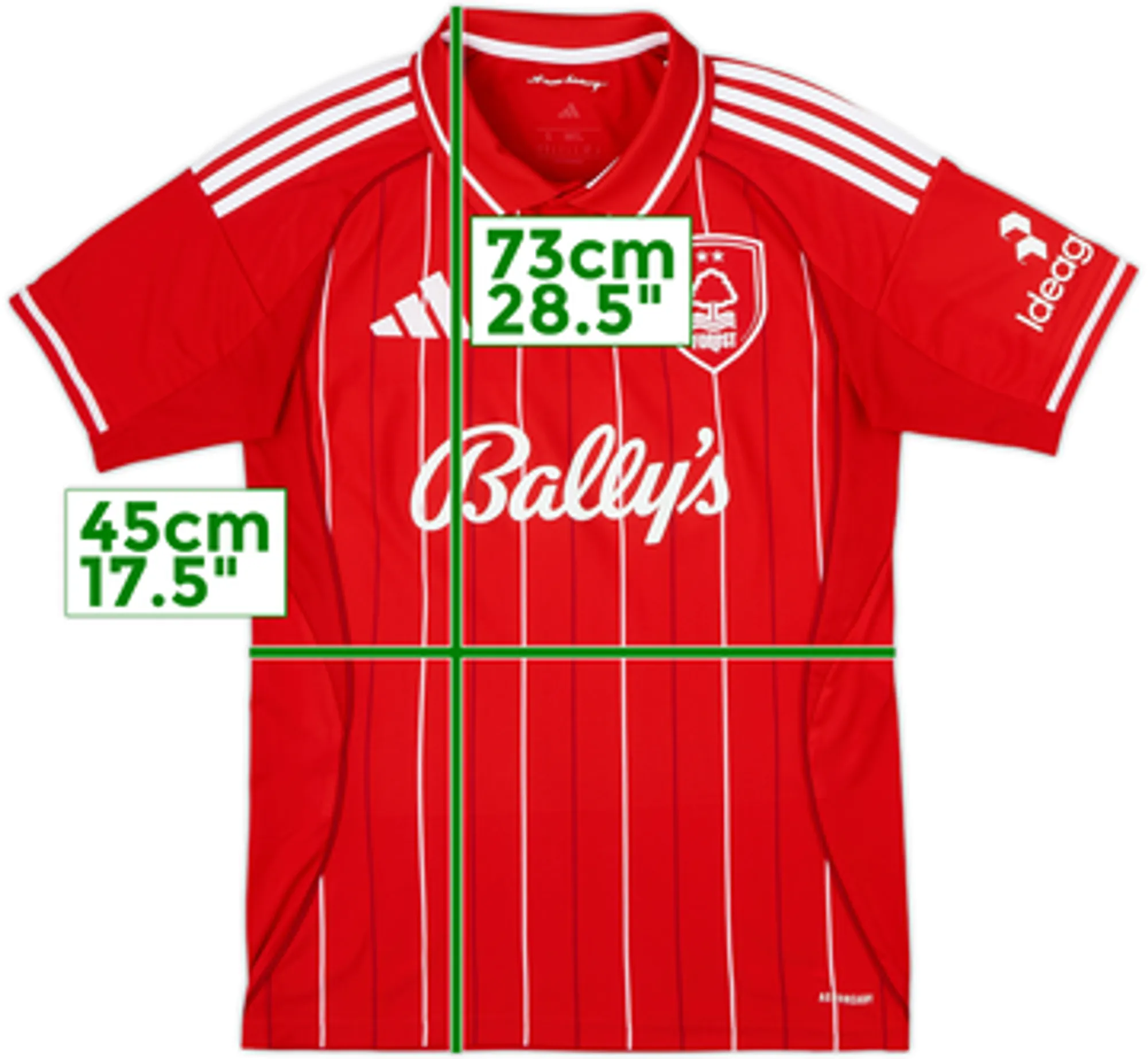2025-26 Nottingham Forest Home Shirt - 10/10 - (S)