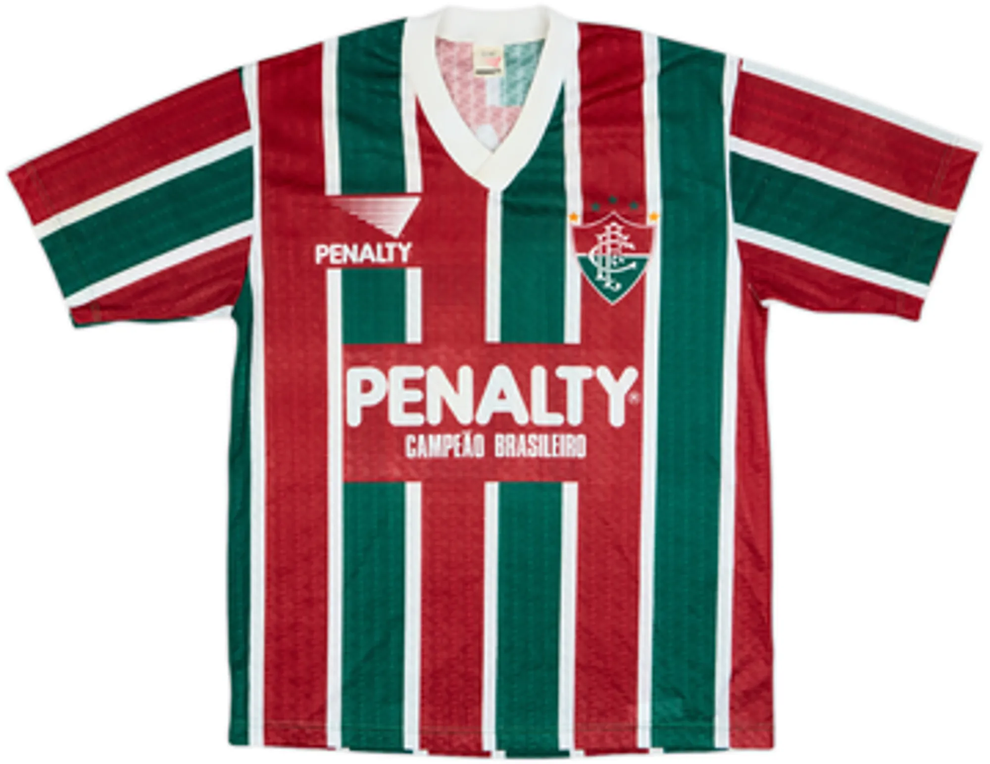 1992-93 Fluminense Home Shirt #10 - 8/10 - (L)