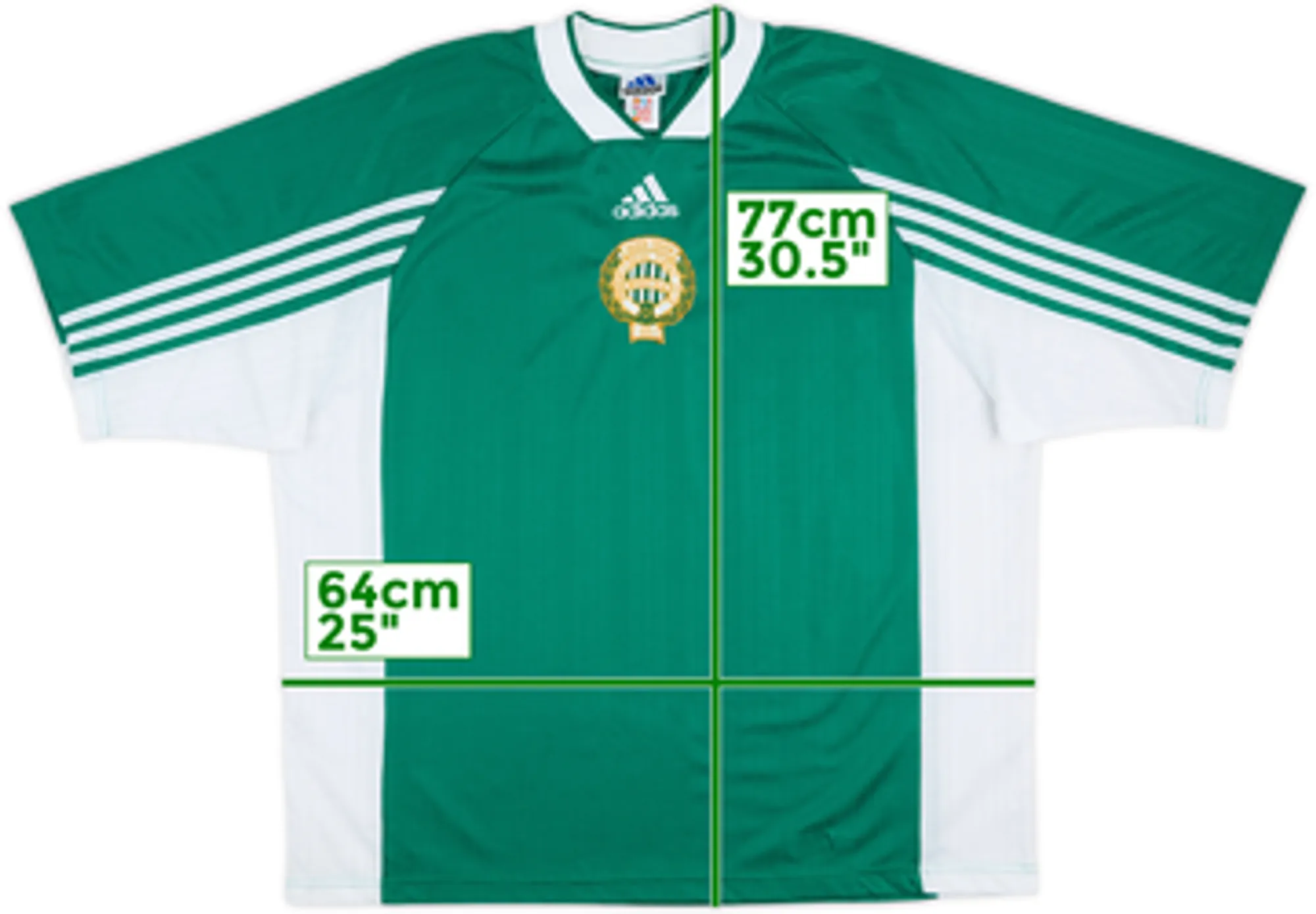 1998-00 Ferencvaros Home Shirt - 10/10 - (XL)