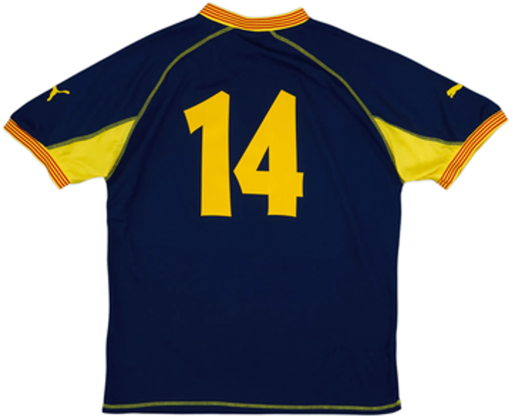 2004-07 Catalunya Home Shirt #14 - 8/10 - (L)