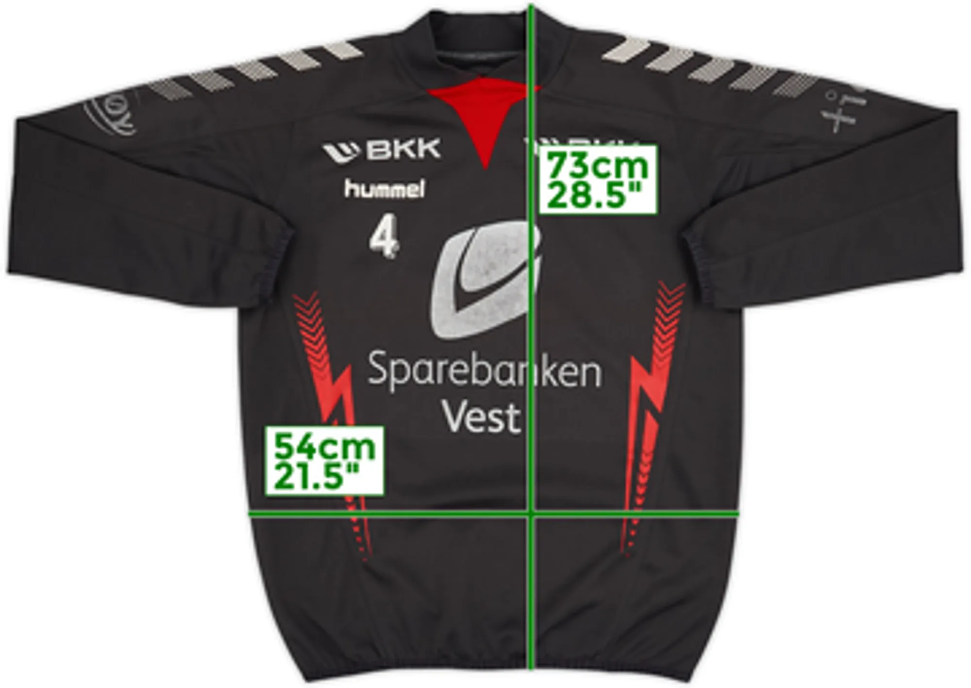 2012 SK Brann Player Issue Hummel Drill Top #4 - 6/10 - (XL)