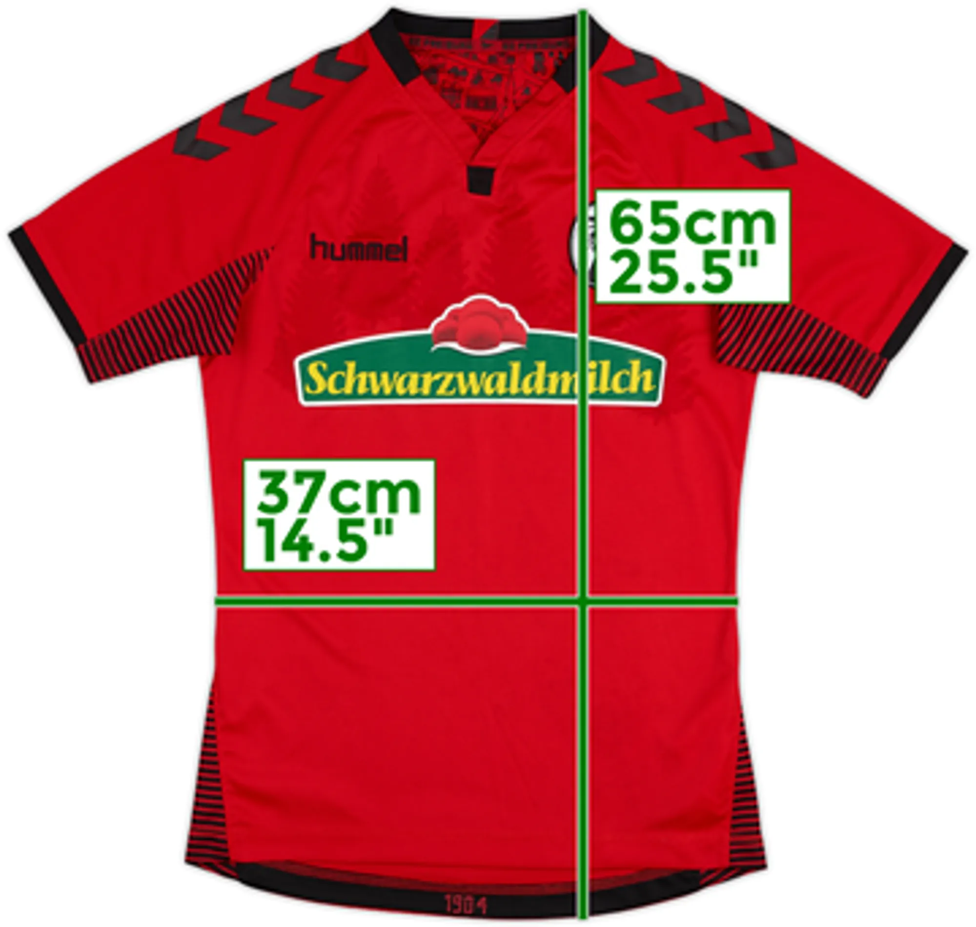 2017-18 Freiburg Home Shirt - 10/10 - (XL.Boys)