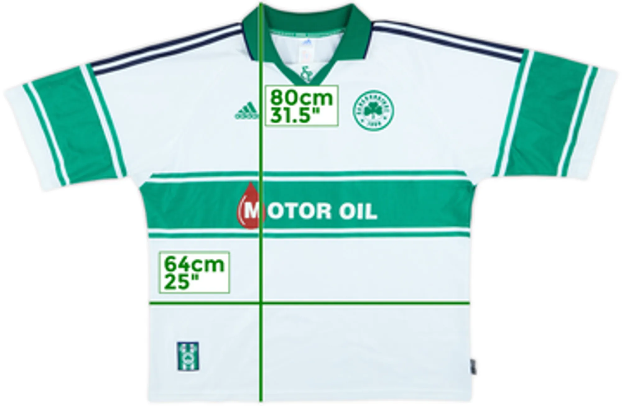 1999-00 Panathinaikos Away Shirt - 8/10 - (XXL)