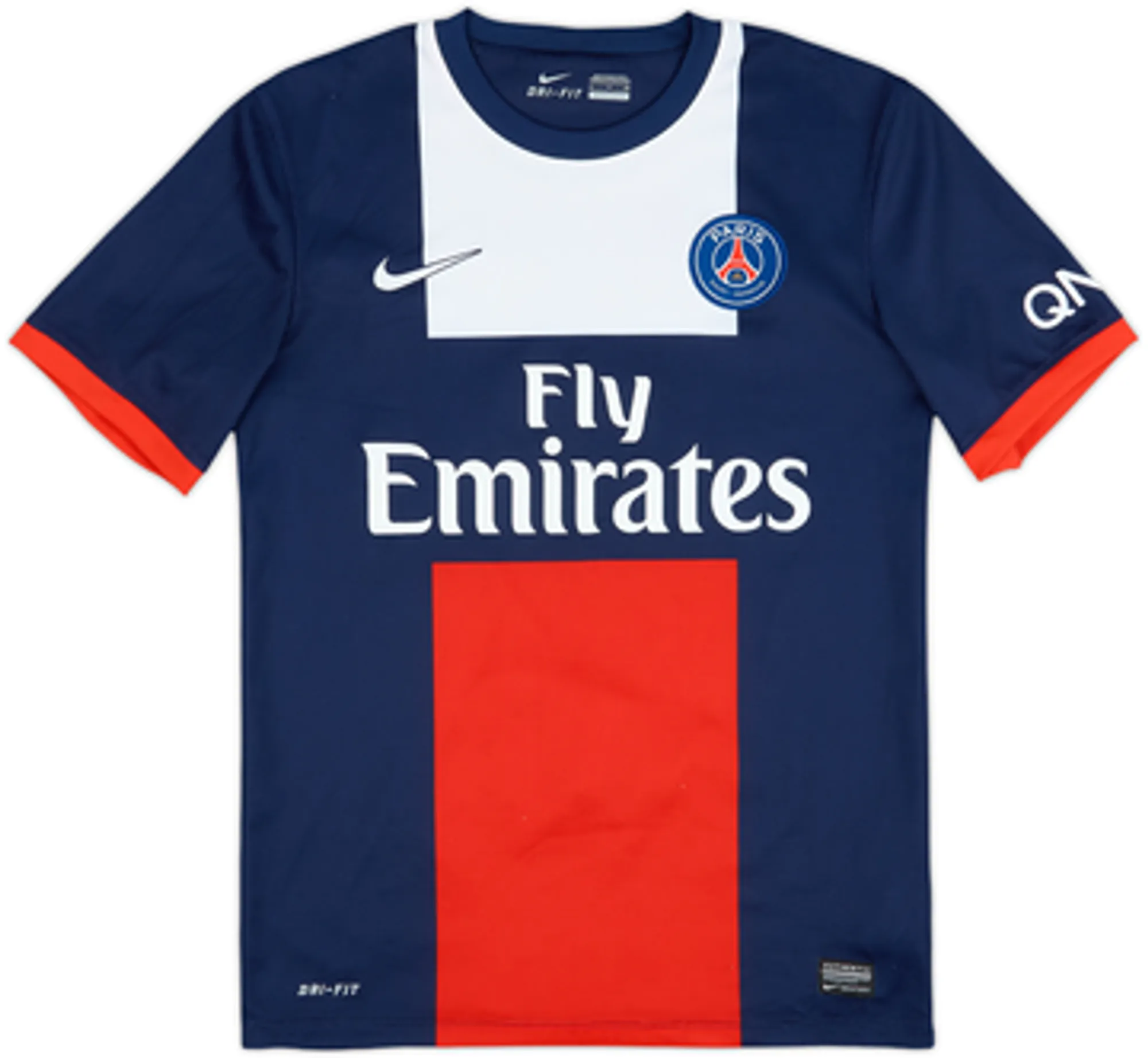 2013-14 Paris Saint-Germain Home Shirt Cavani #9 - 6/10 - (S)